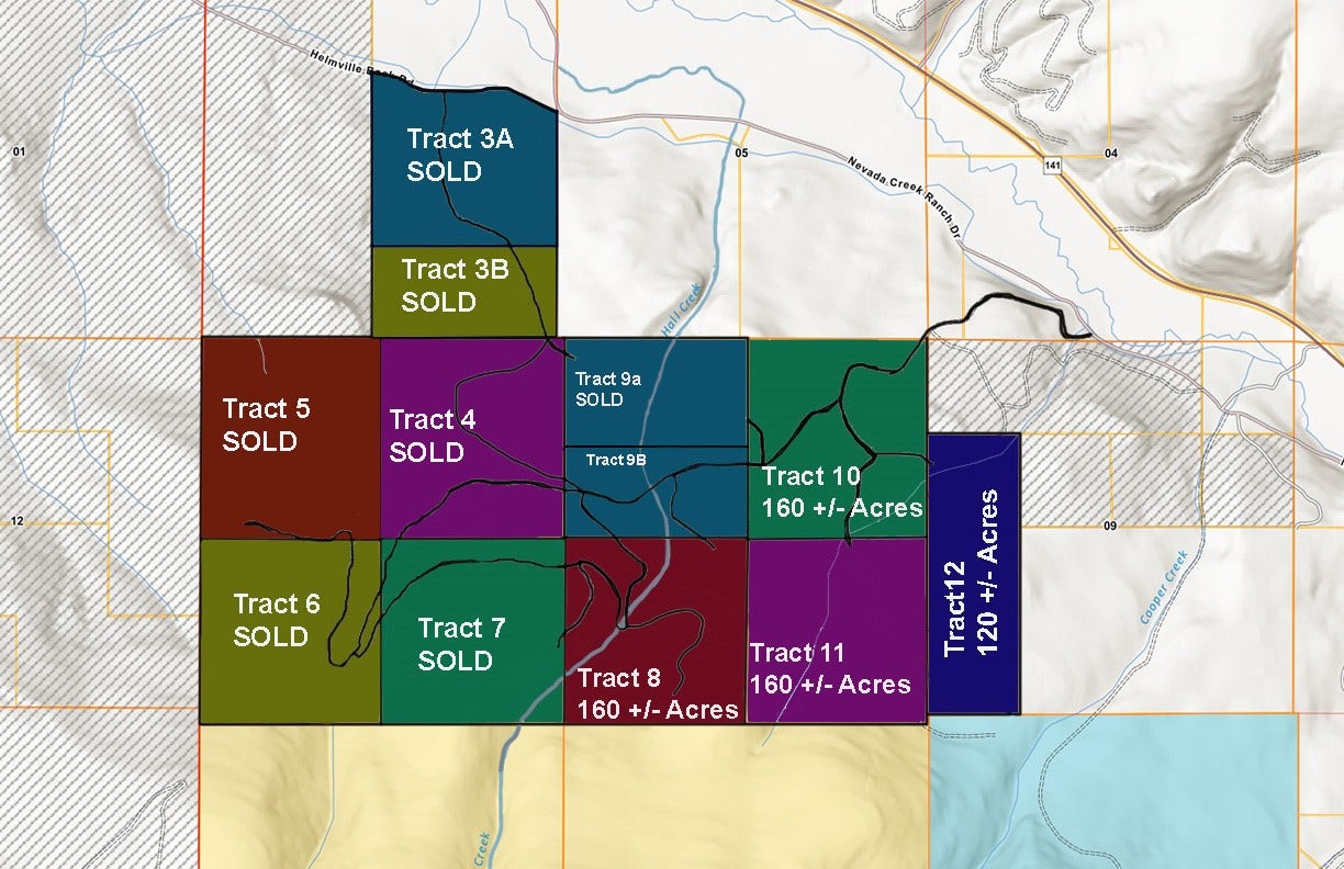 8 Tract Hall Creek, Helmville, MT 59843