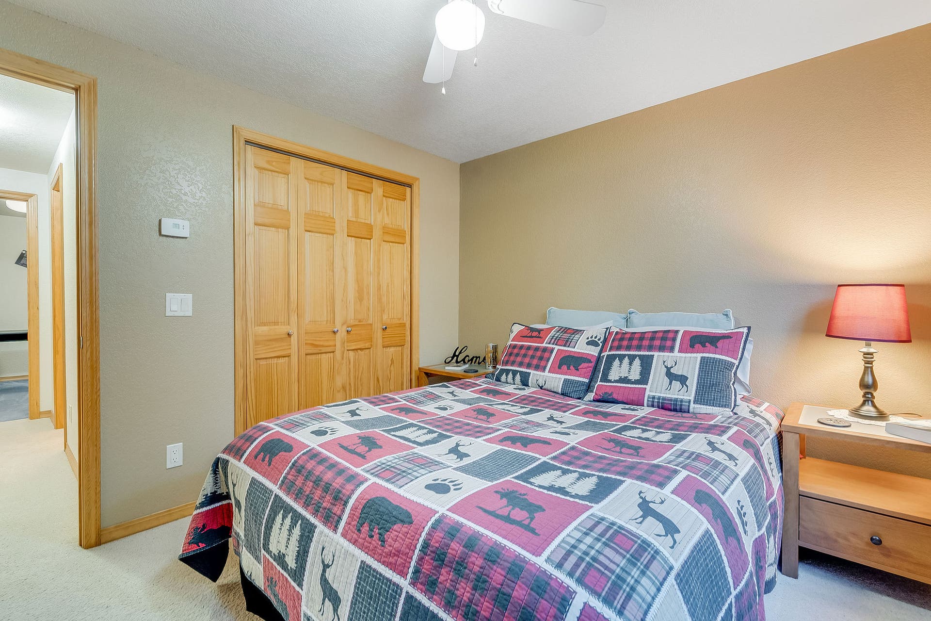 Basement bedroom