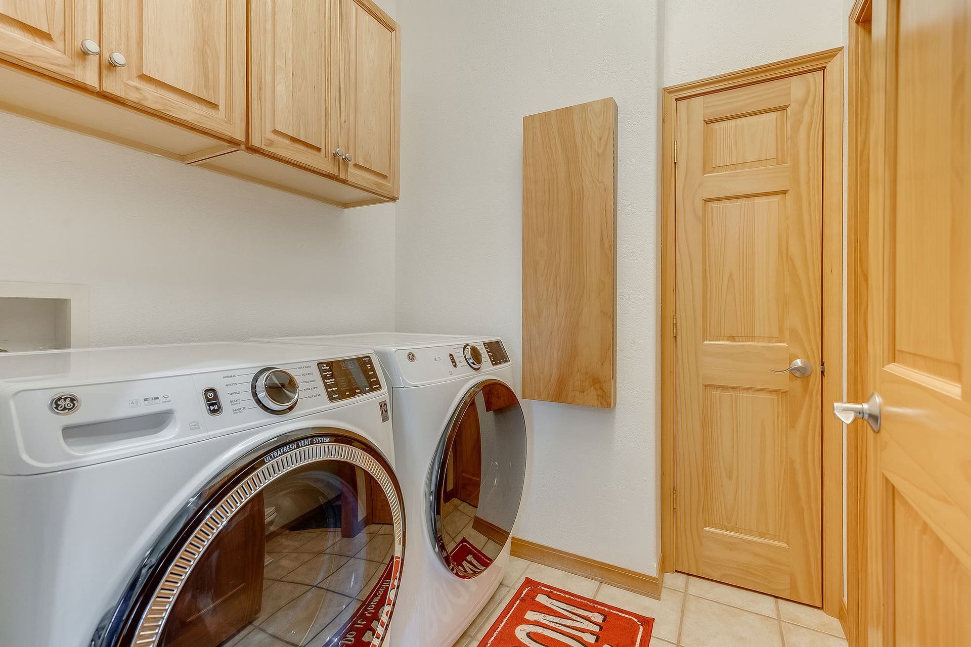 laundry and garage entry