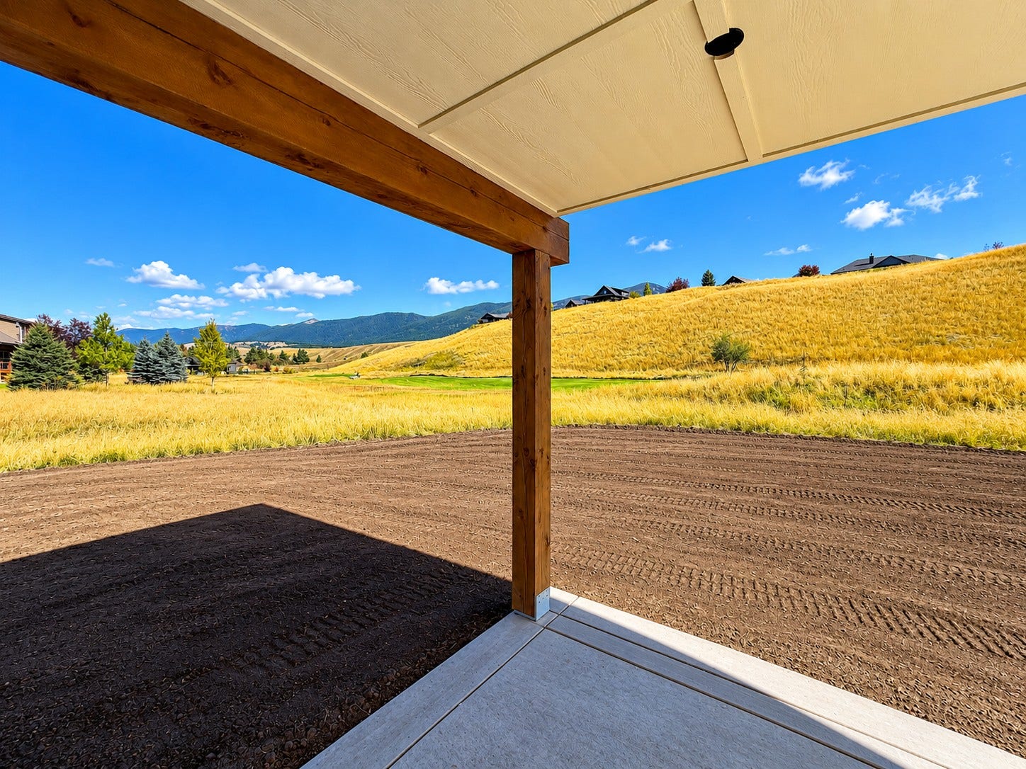 147 Peltier Place, Eureka, MT 59917 Covered Patio