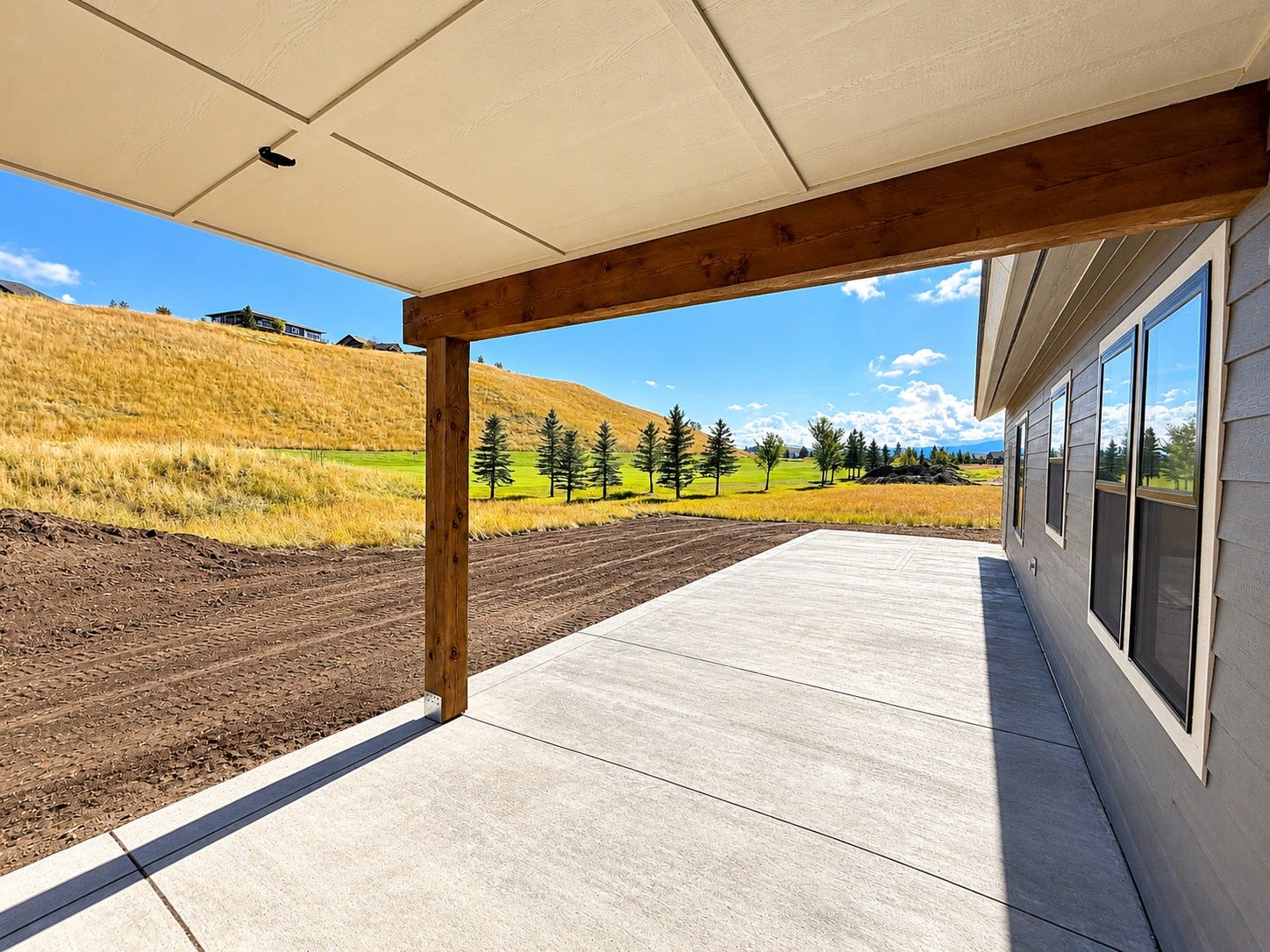 147 Peltier Place, Eureka, MT 59917 Covered and uncovered Patio