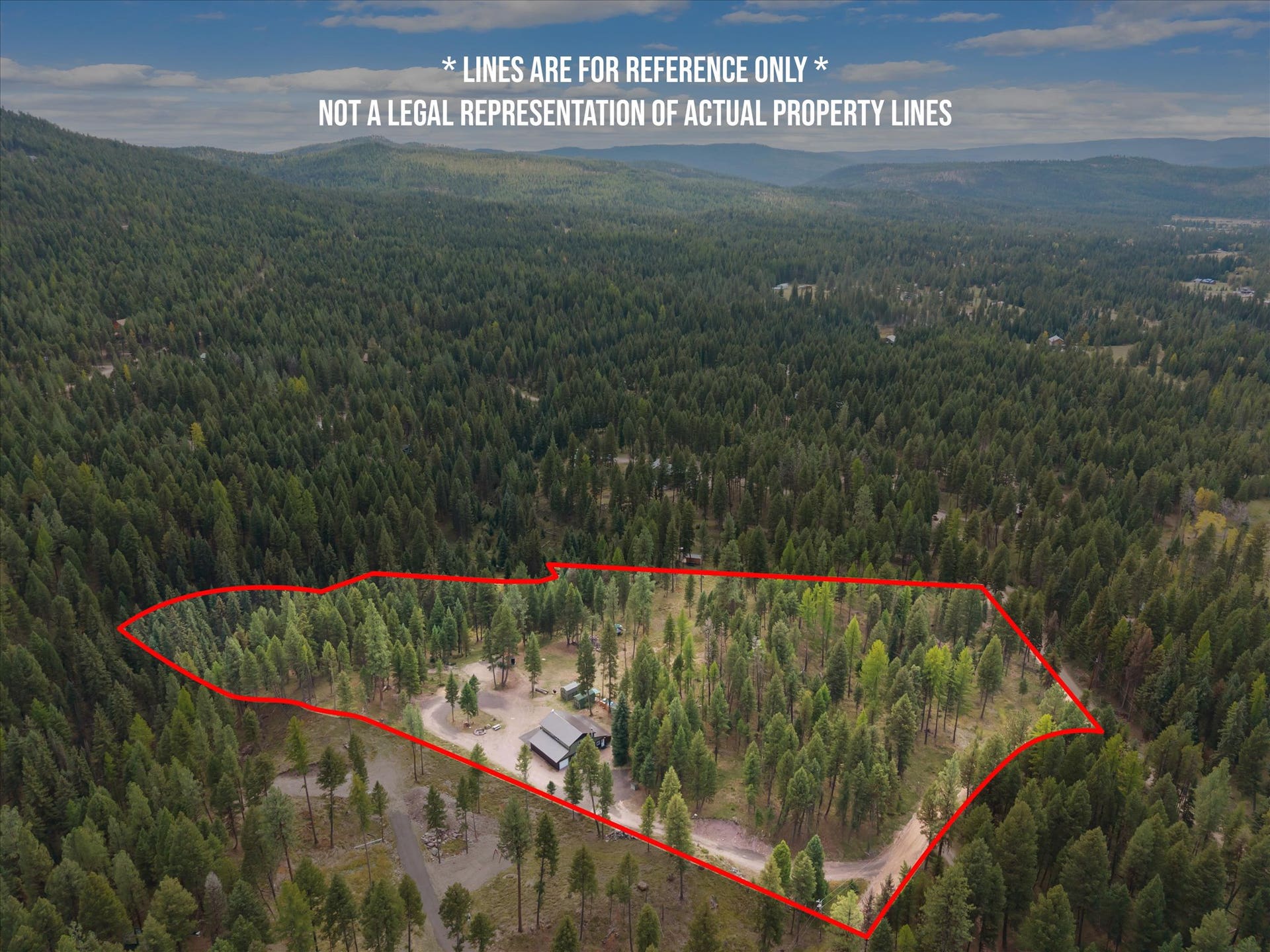 Both 125 and 153 Moose Lane are depicted in the referenced lines.