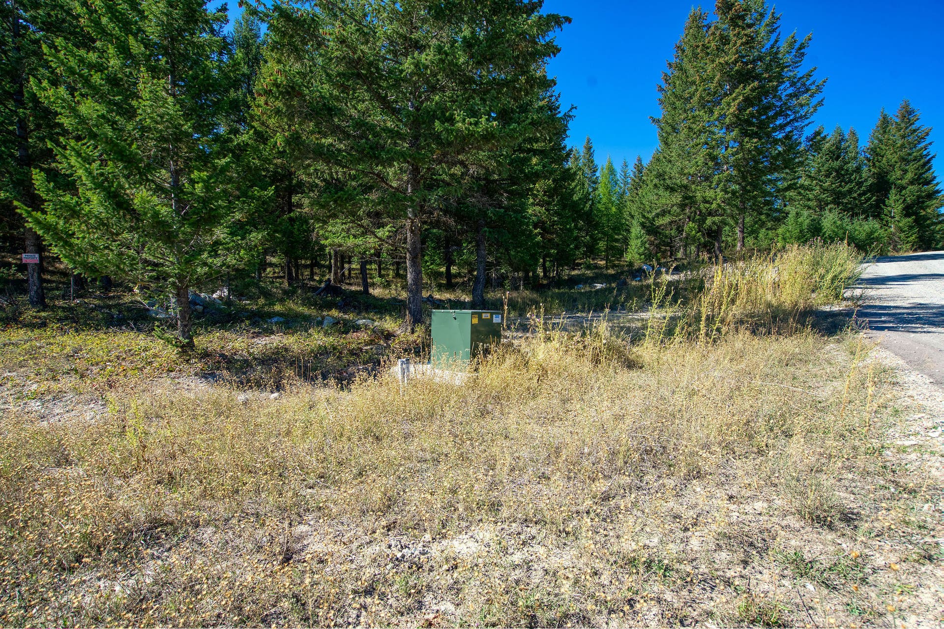 Electricity Available at edge of property.
