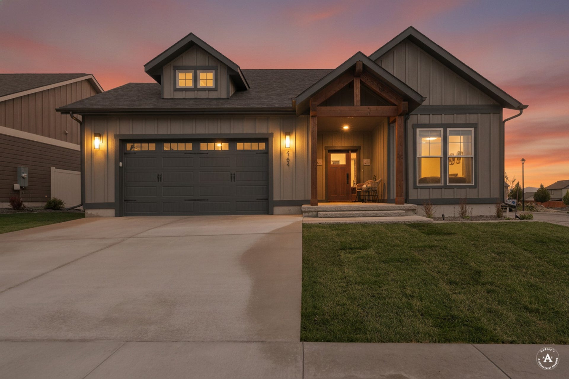 2754 Lone Chief Loop, Helena, MT 59601 Craftsman-style exterior with board and batten siding