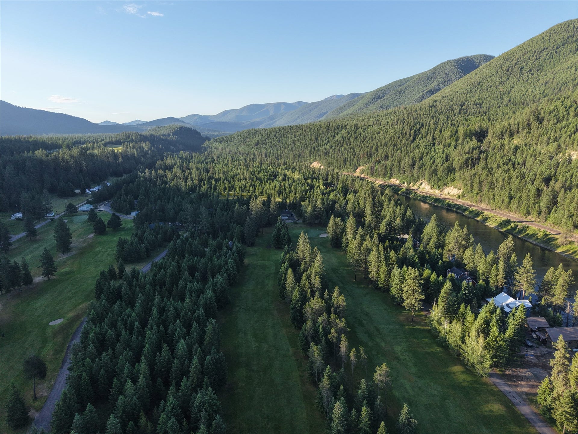 NHN Trestle Creek Drive, St Regis, MT 59866 beautiful mountain surrounding the golf course..