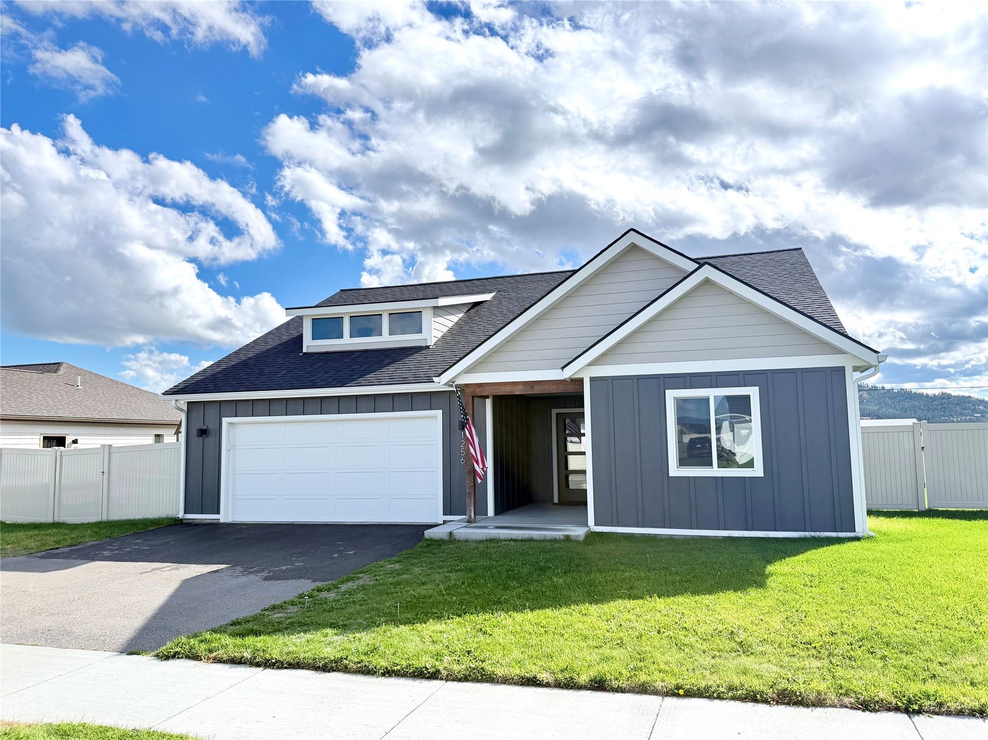 1256 Morning Eagle Drive, Kalispell, MT 59901 Front of Home
