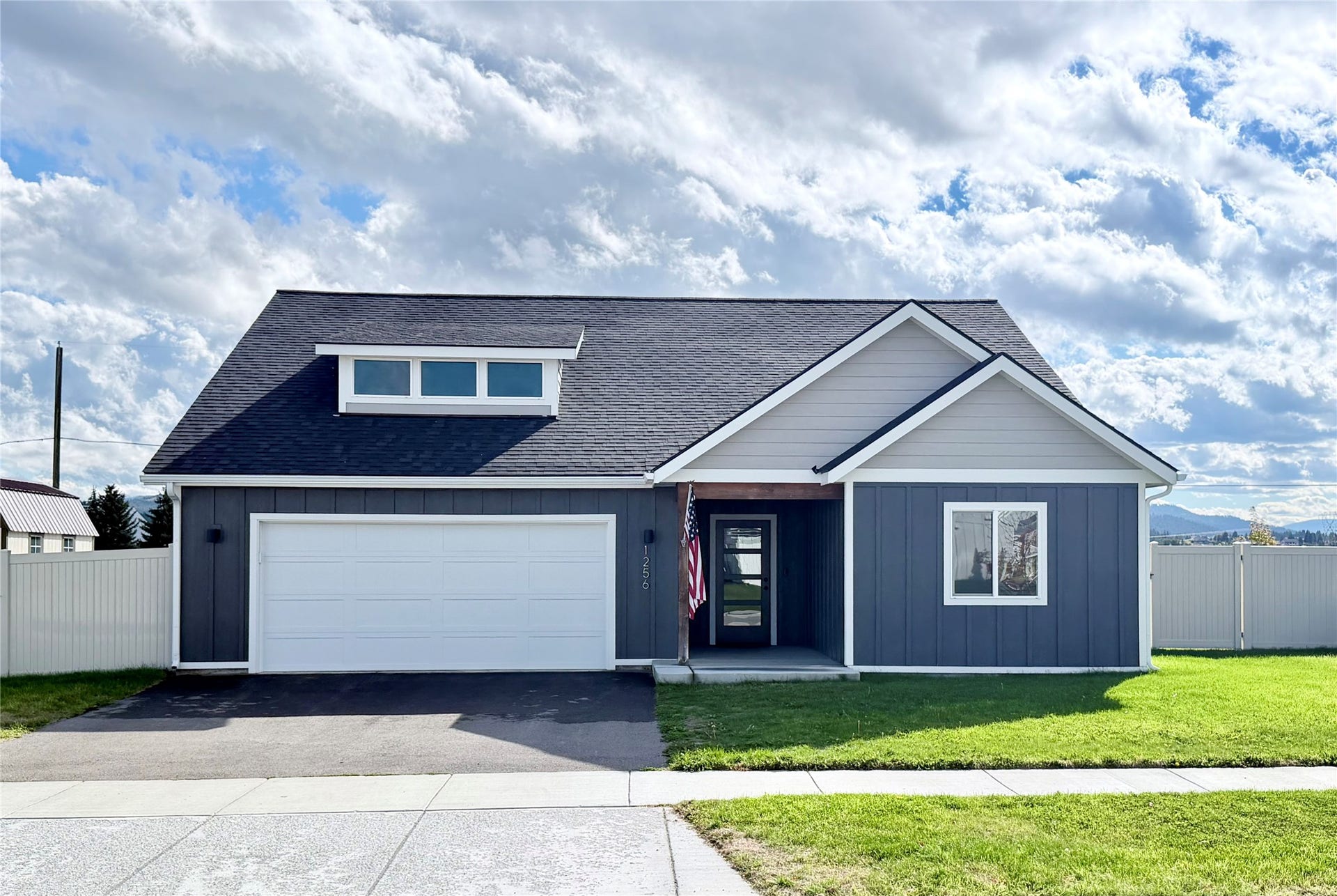 1256 Morning Eagle Drive, Kalispell, MT 59901 Front of Home