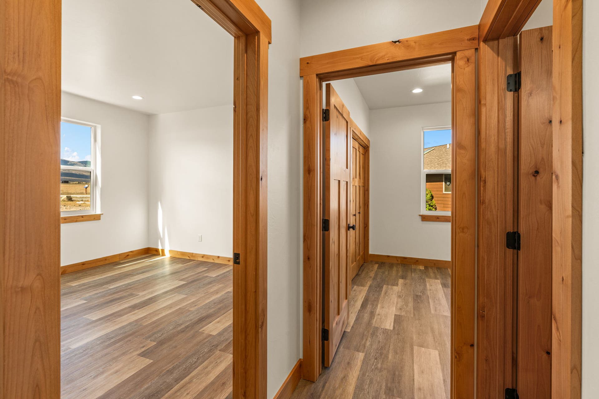 14 Nez Perce Trail, Townsend, MT 59644 Hallway to two bedrooms and bathroom