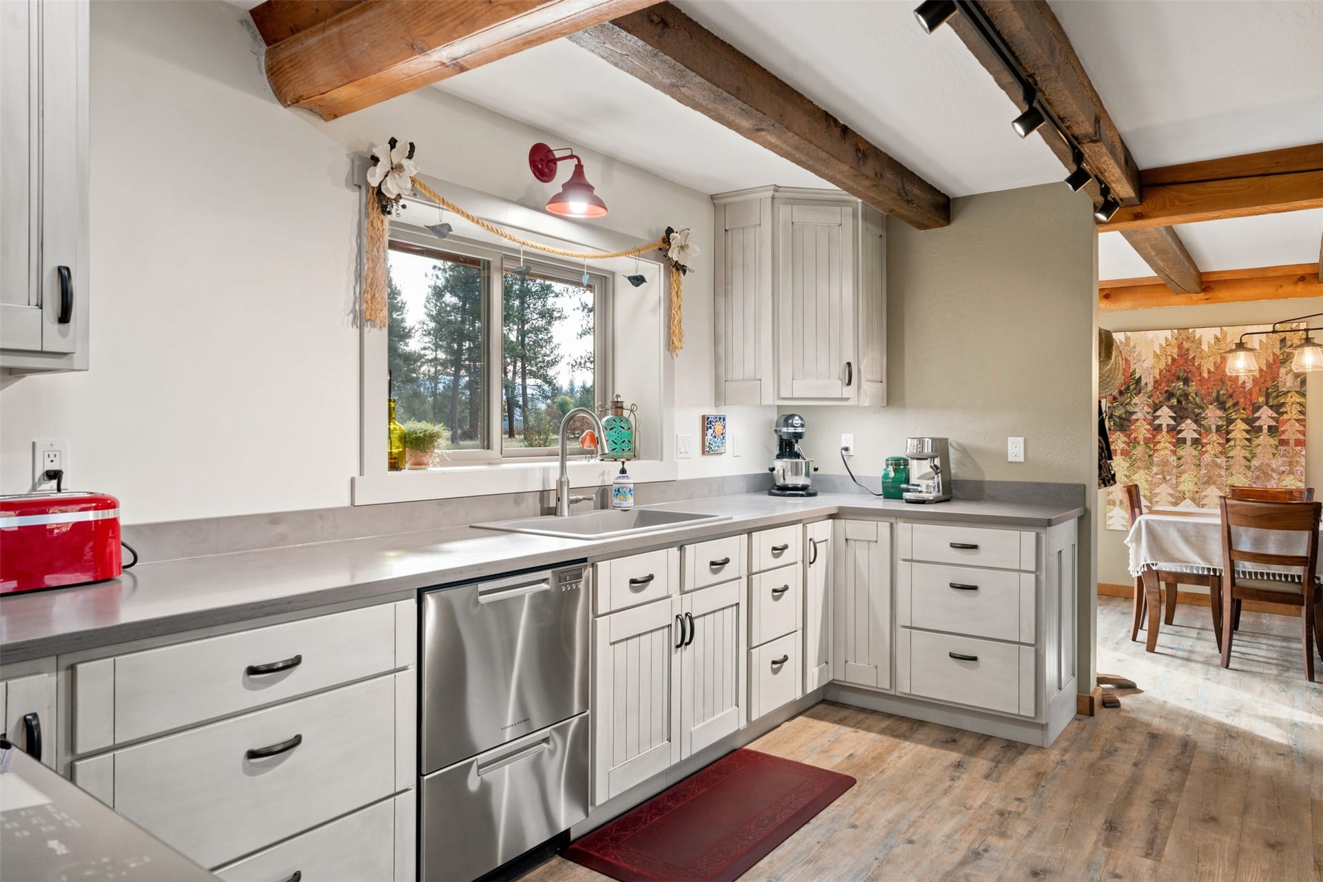 5165 Moores Way, Florence, MT 59833 Main home kitchen with custom cabinets