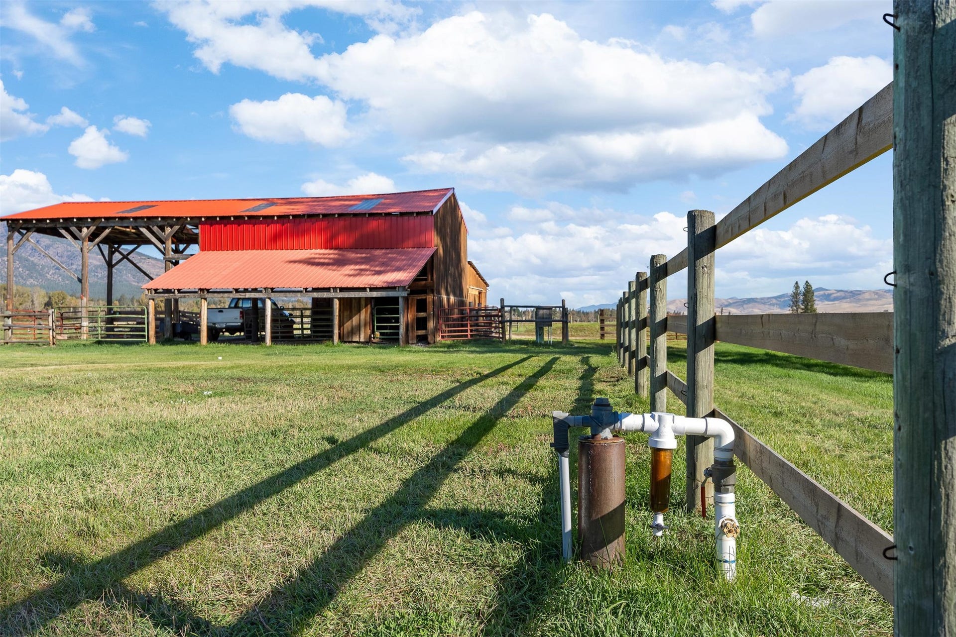 5165 Moores Way, Florence, MT 59833 Irrigation well and animal shelter off barn