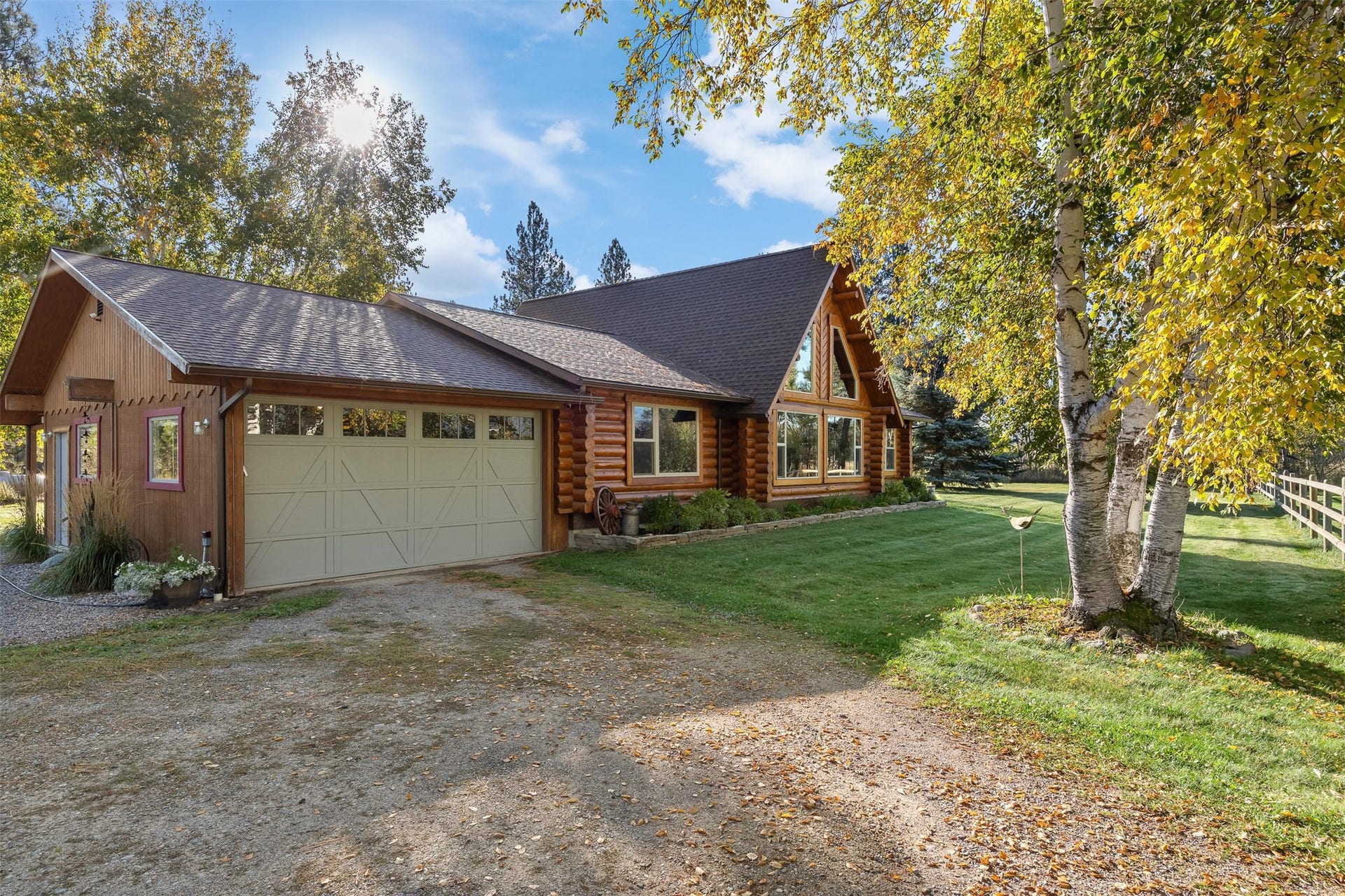 5165 Moores Way, Florence, MT 59833 Main House with 2 car attached finished garage