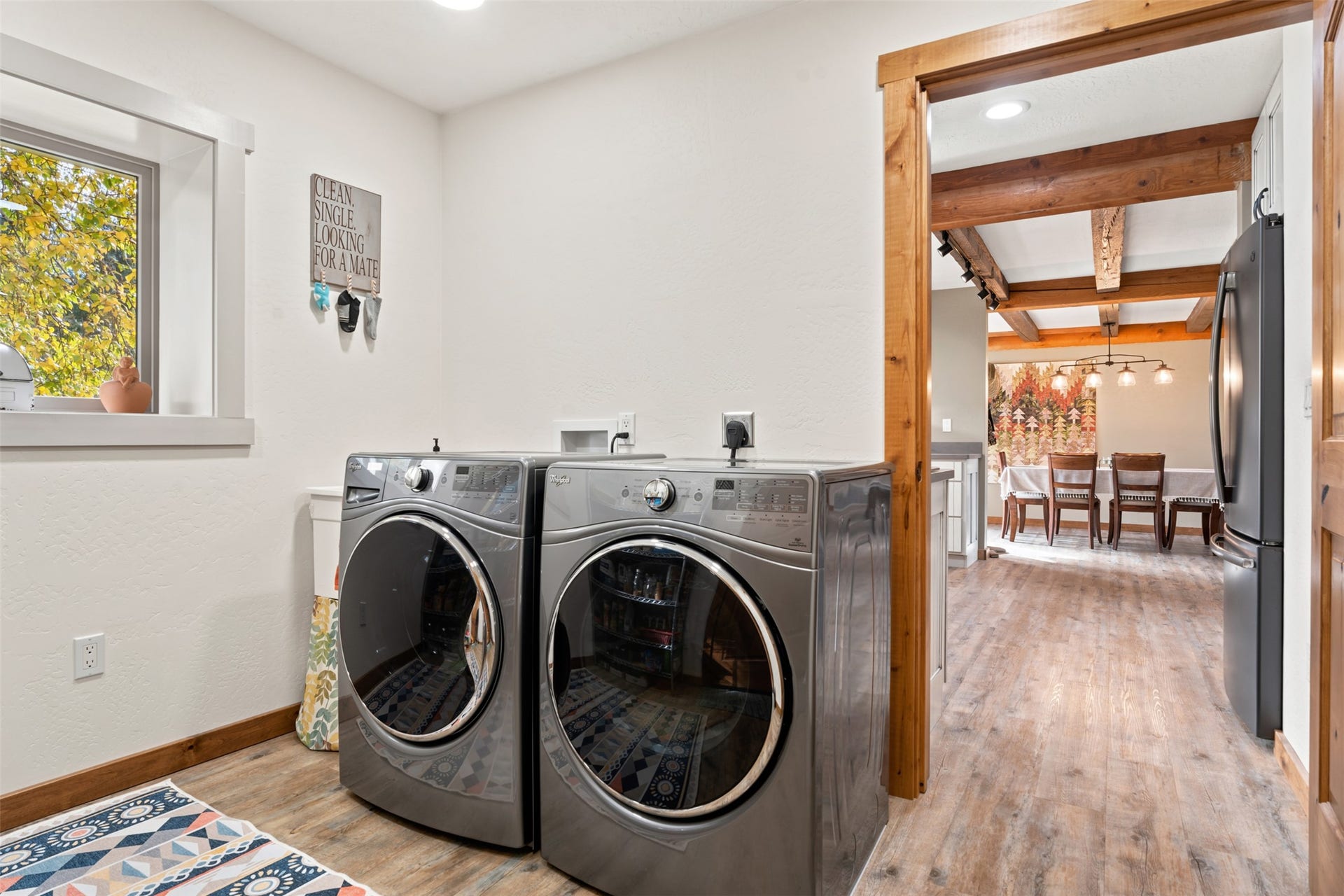 5165 Moores Way, Florence, MT 59833 Main home laundry room with front loaders