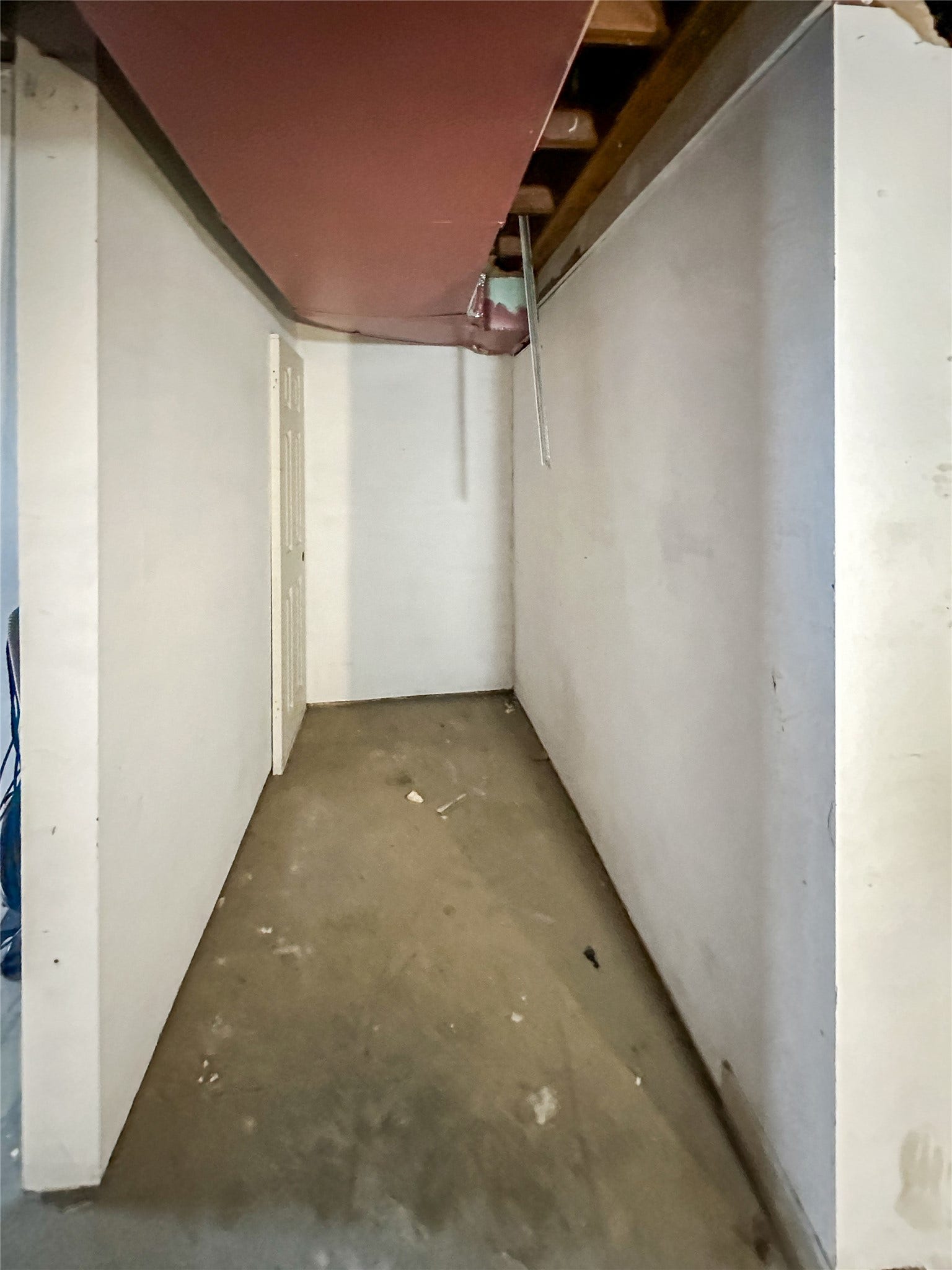 1123 2nd Street N, Shelby, MT 59474 concrete floors, sheet rock walls, unfinished ceiling for storage or closet