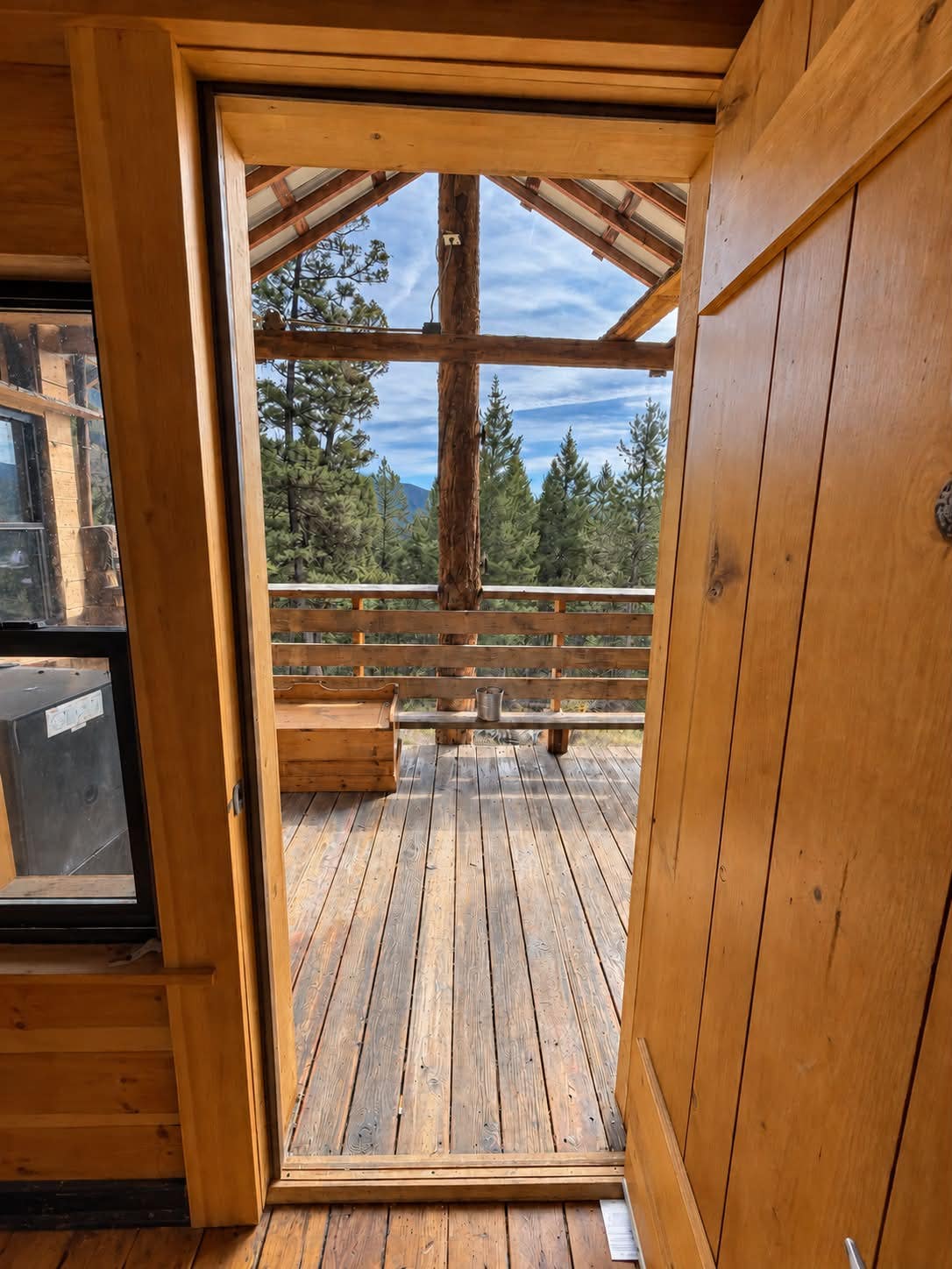 door out of bedroom to balcony