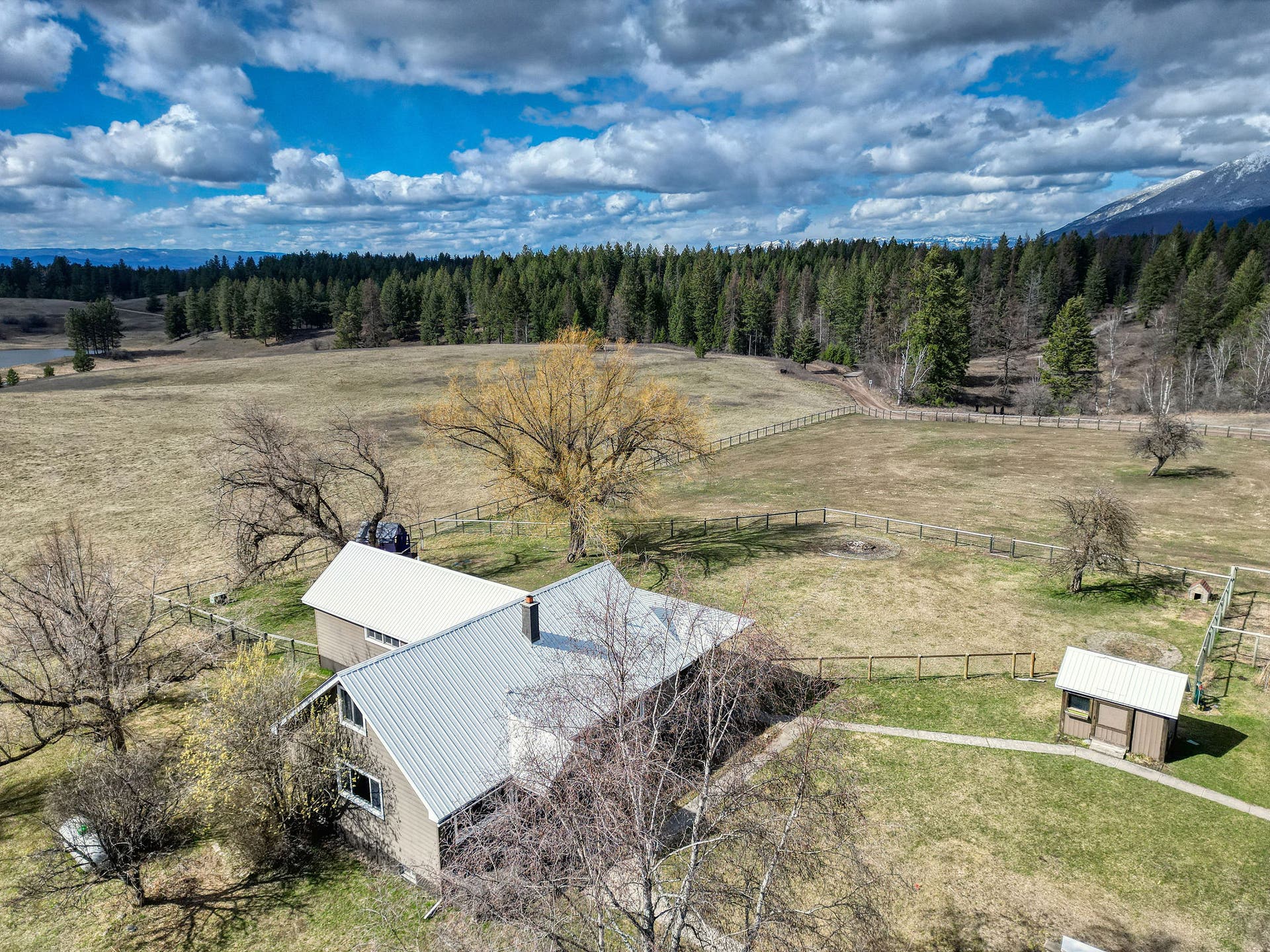170 Kohler Lake Lane, Kalispell, MT 59901 Aerial view
