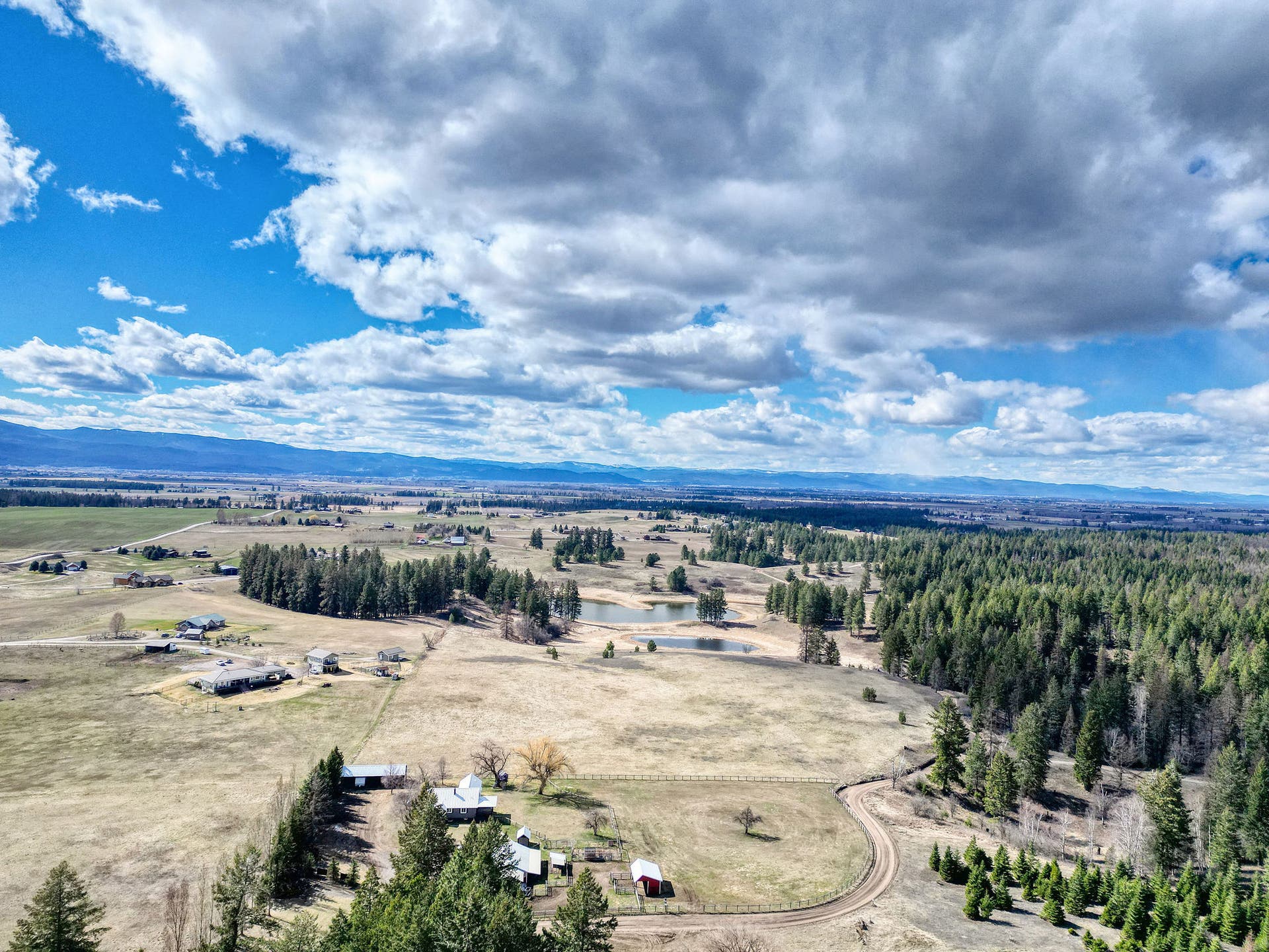 170 Kohler Lake Lane, Kalispell, MT 59901 Aerial view