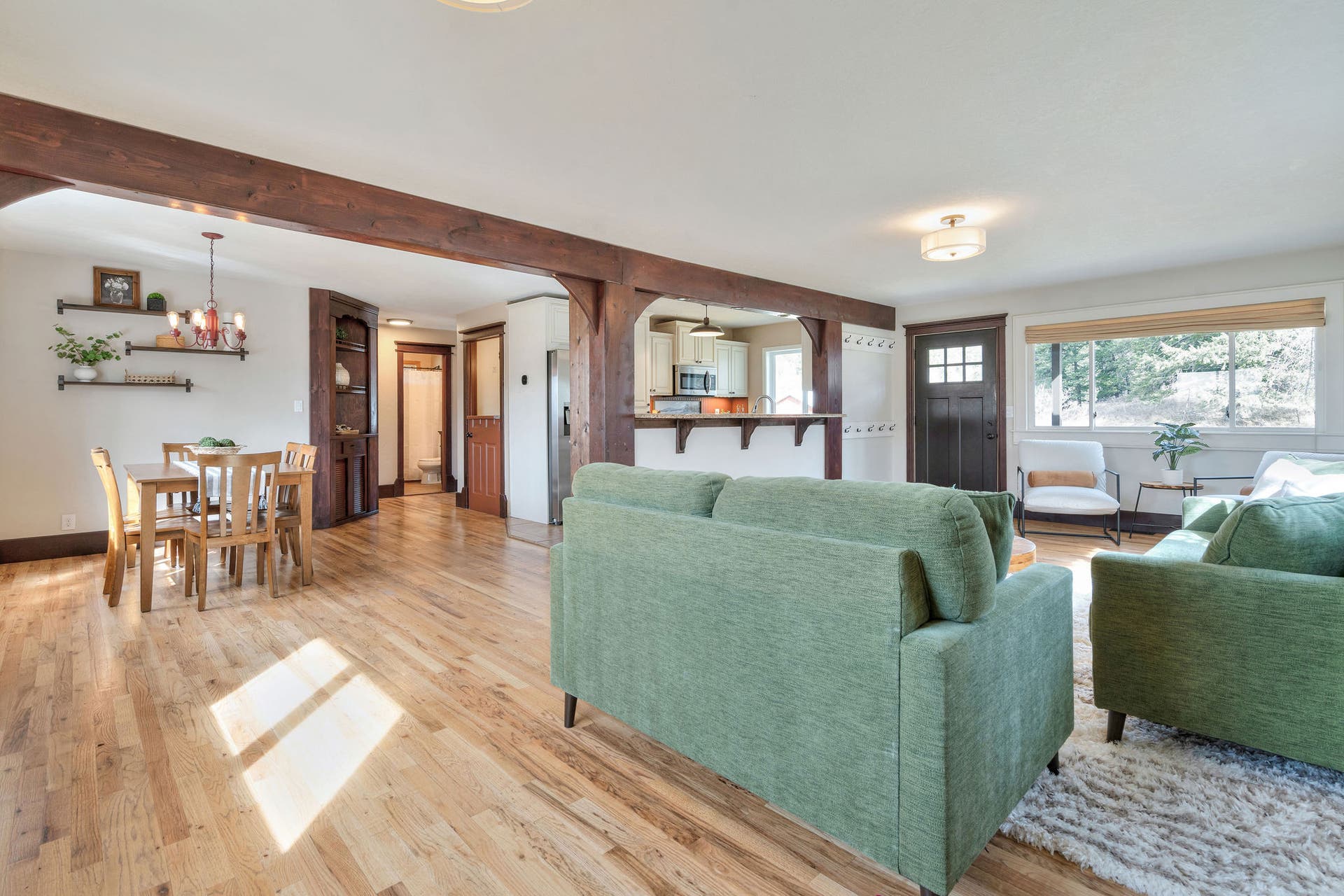 170 Kohler Lake Lane, Kalispell, MT 59901 Living area, Dining area, Kitchen, Open Floor plan