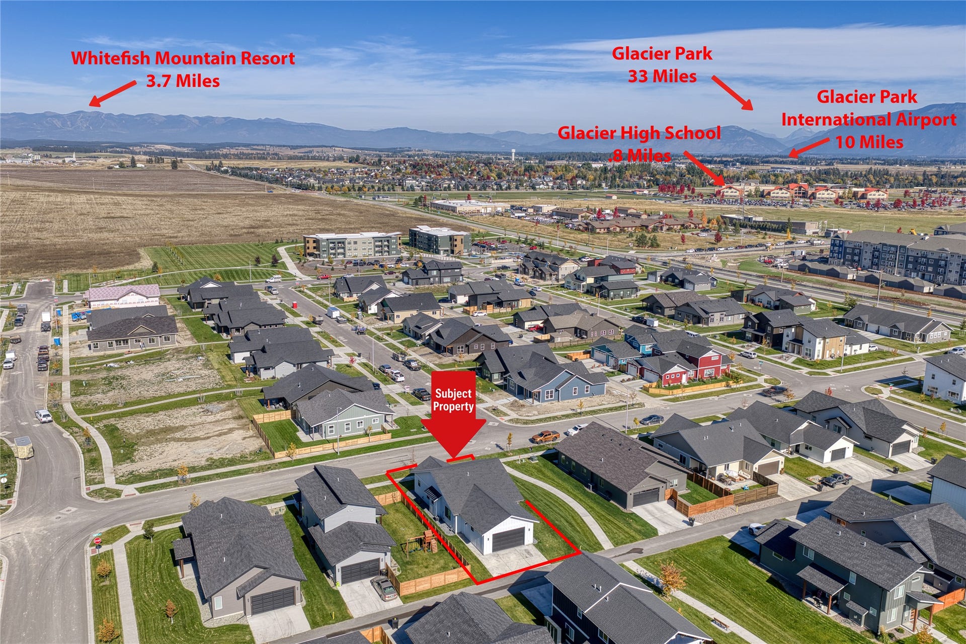 710 August Way, Kalispell, MT 59901 Location Aerial 1