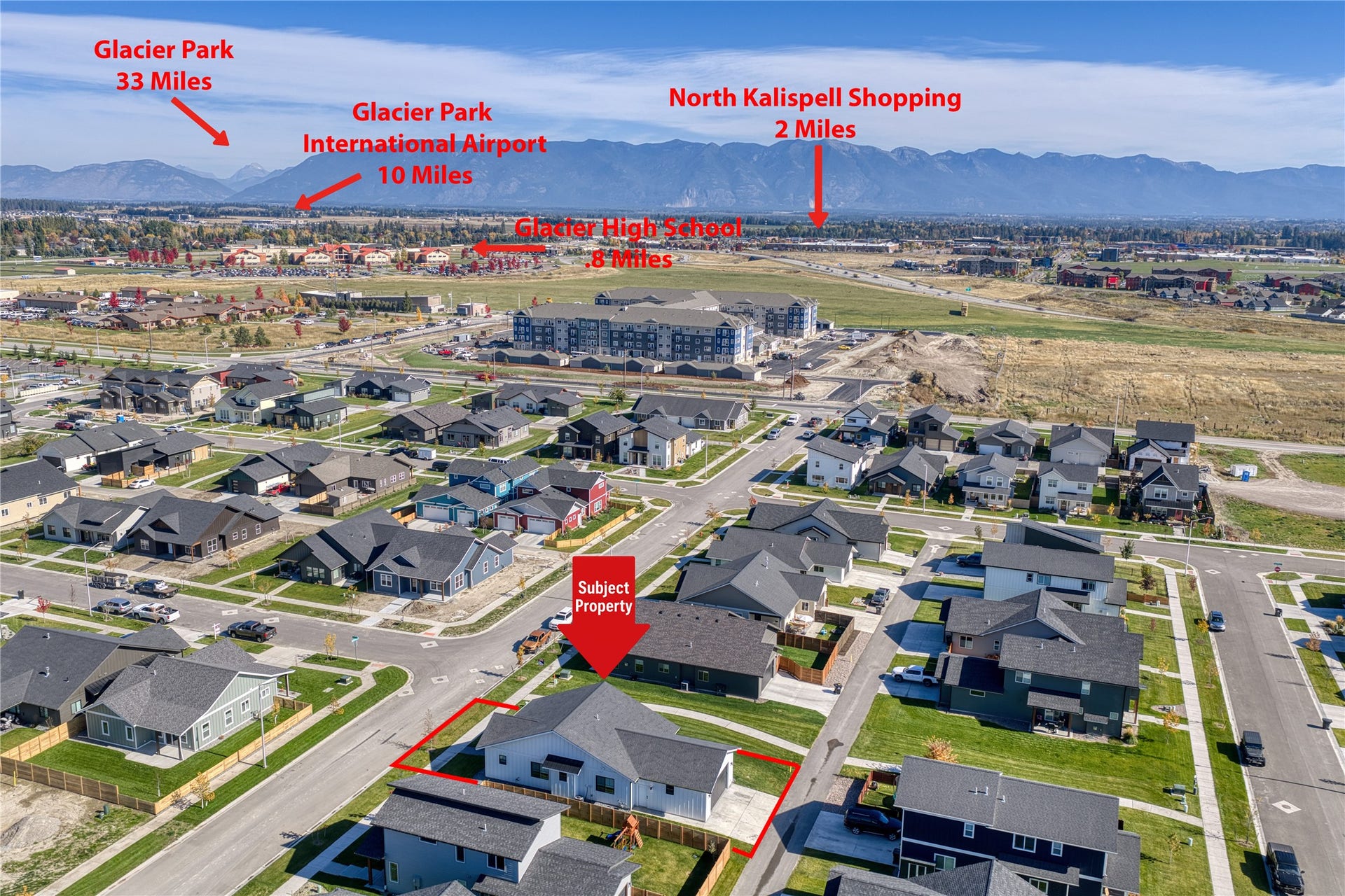710 August Way, Kalispell, MT 59901 Location Aerial 2