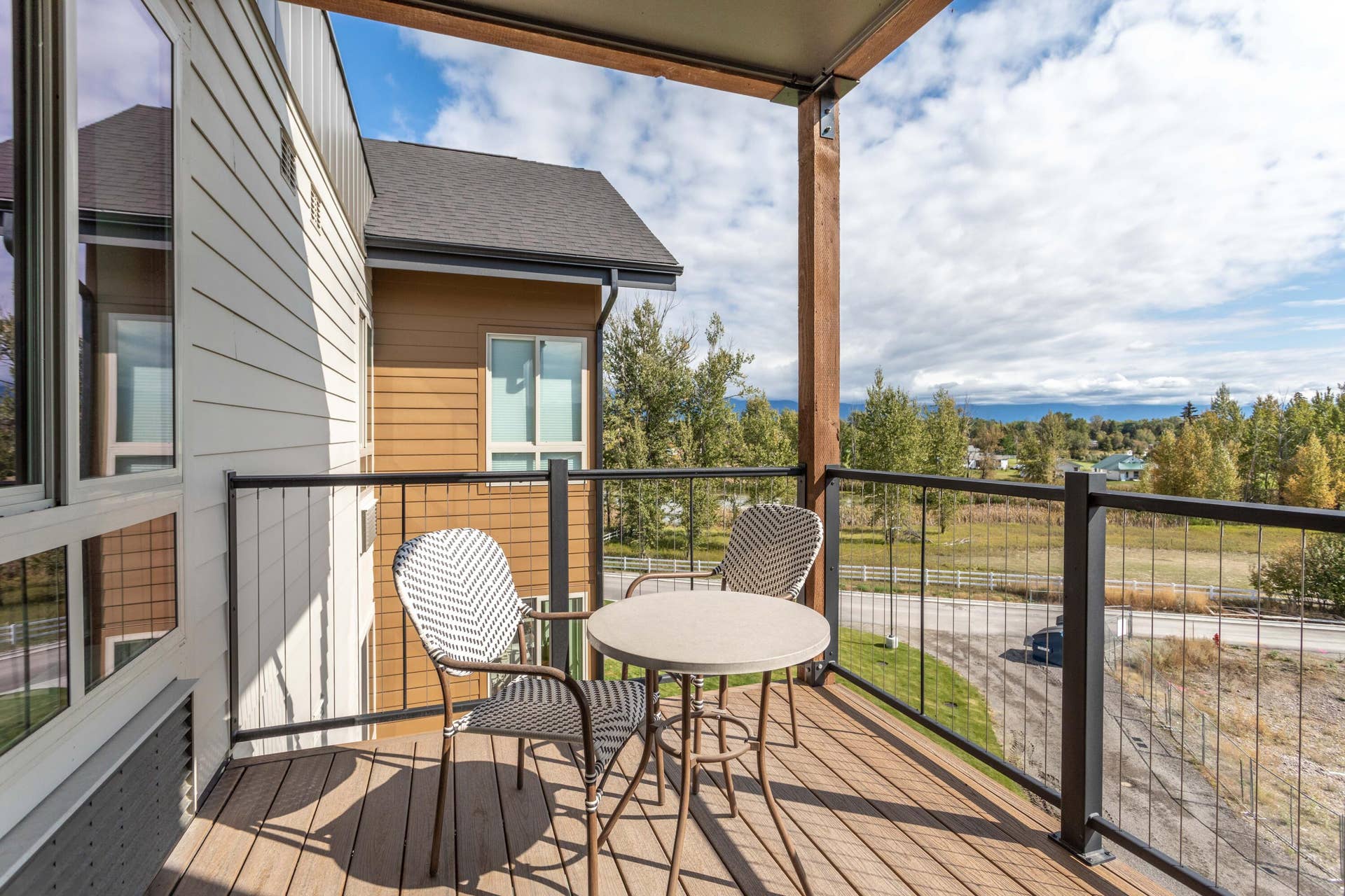 100 Woodlands Way, #W-312, Kalispell, MT 59901 Private Balcony