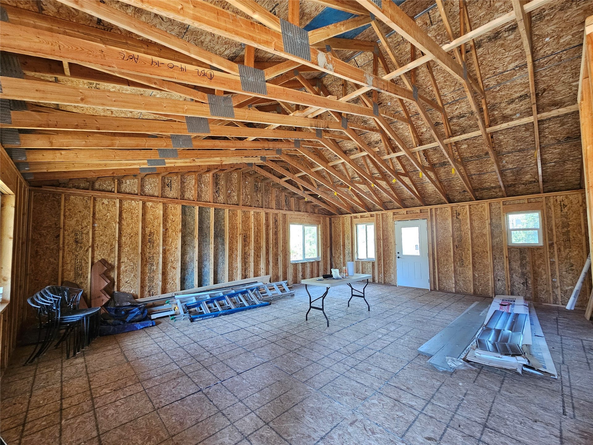 Living room, Kitchen