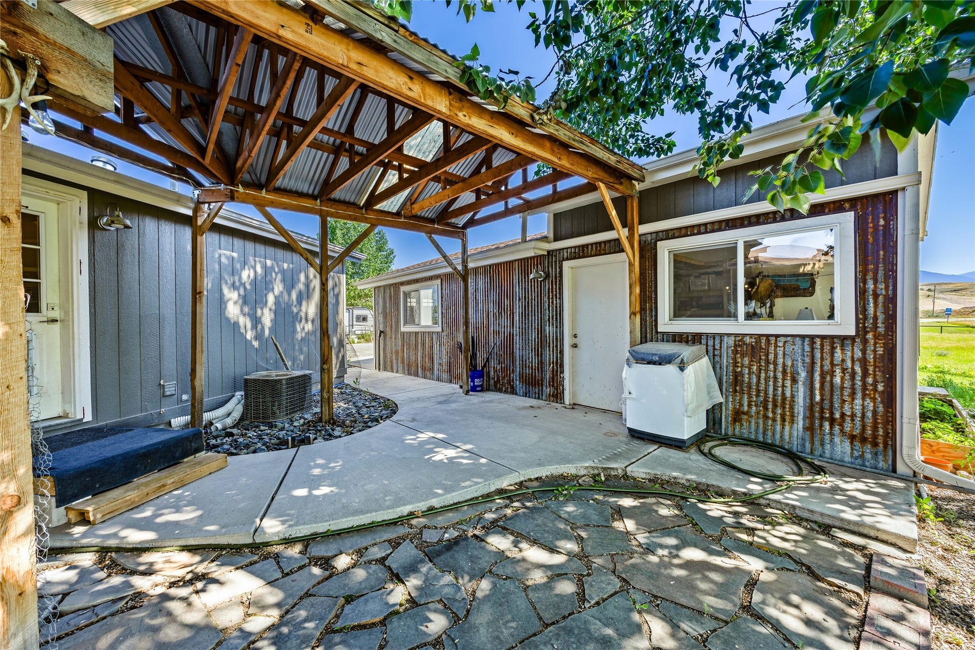 9806 Wheatgrass Lane, Missoula, MT 59808 Back Patio