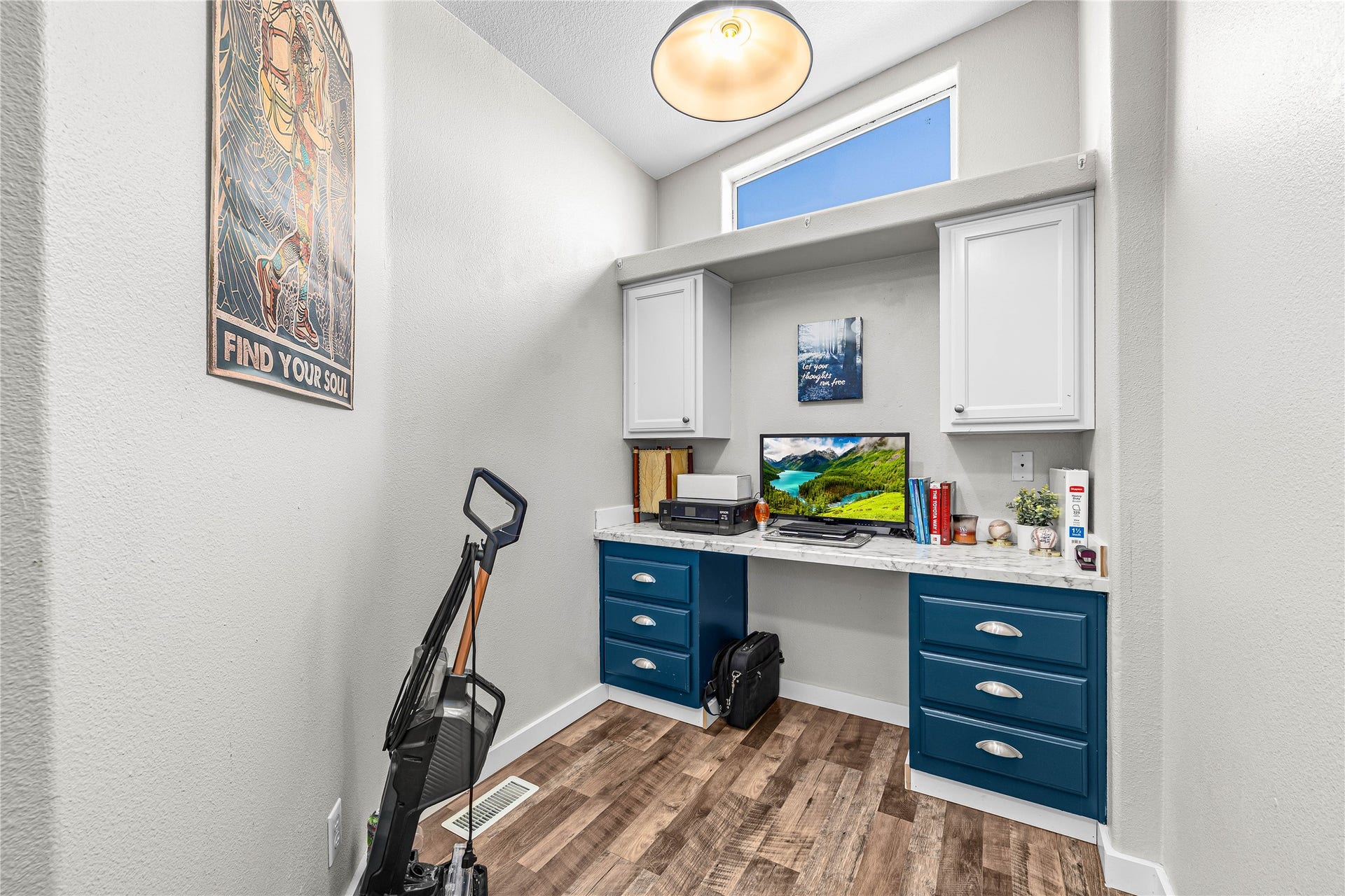 9806 Wheatgrass Lane, Missoula, MT 59808 Built in Office Space at end of Hall.