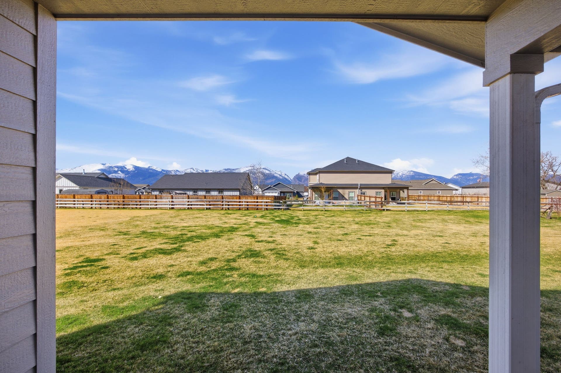 Outside Covered Patio