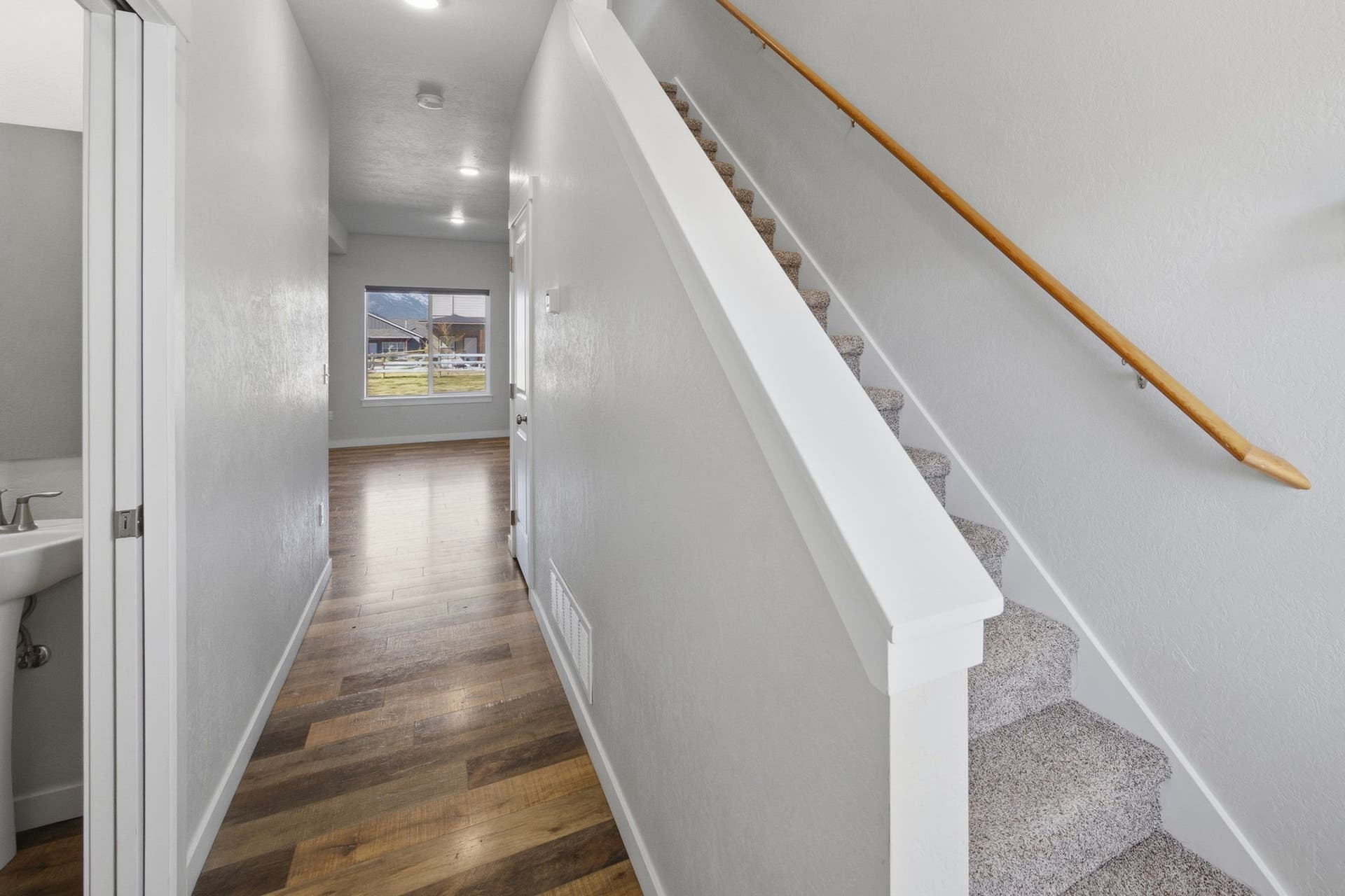 Entry Hallway and upstairs