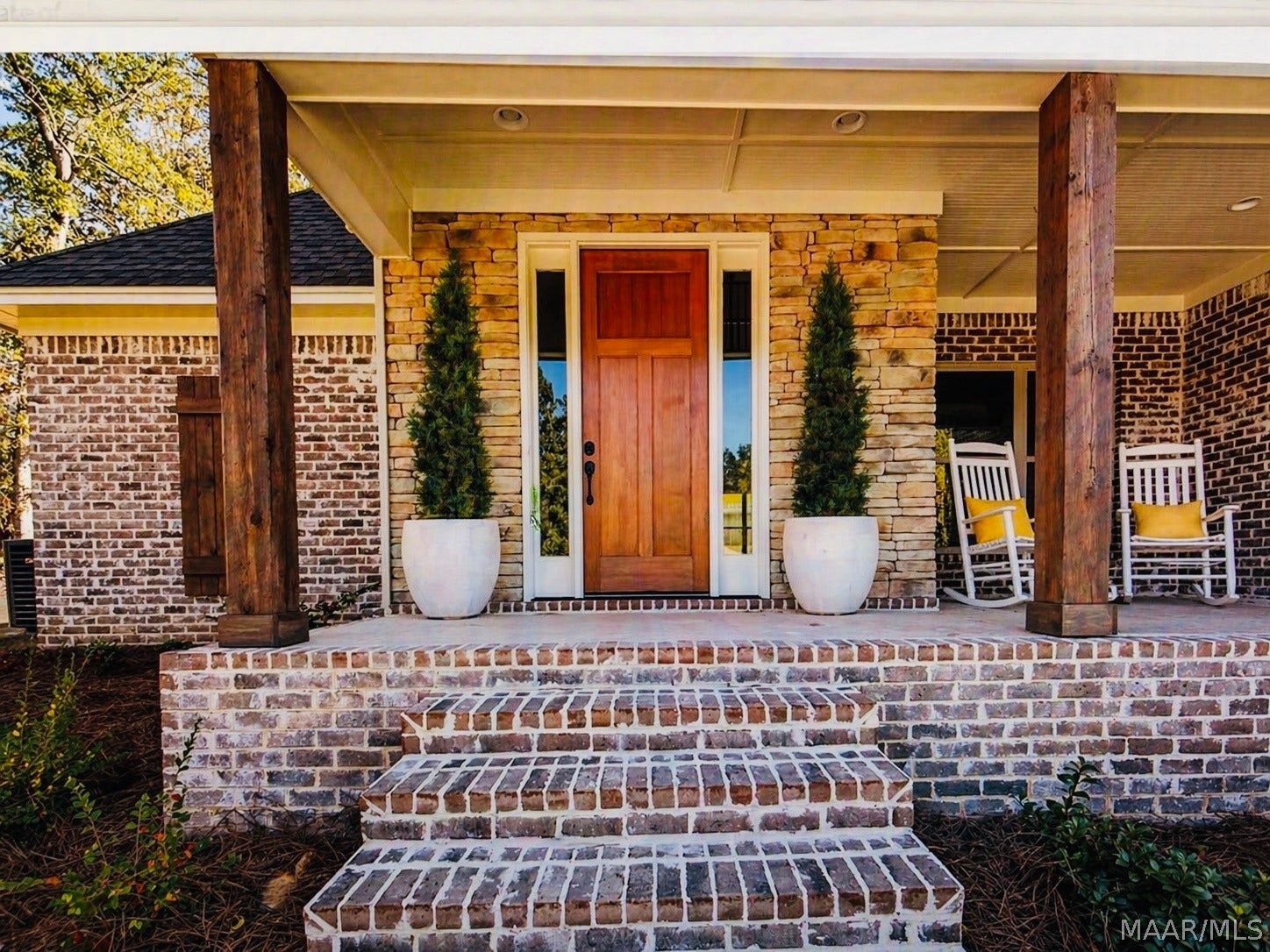 AI generated photo of the front entrance