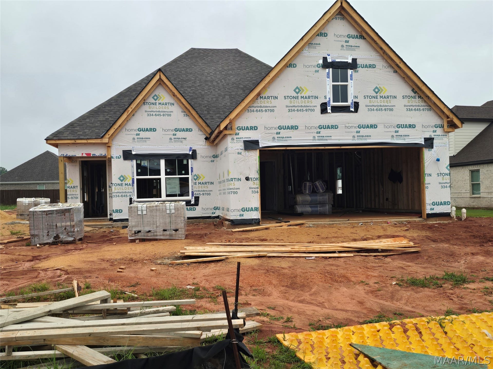 1001 Pearl Drive, Prattville, AL 36066 framing complete 6/28/6