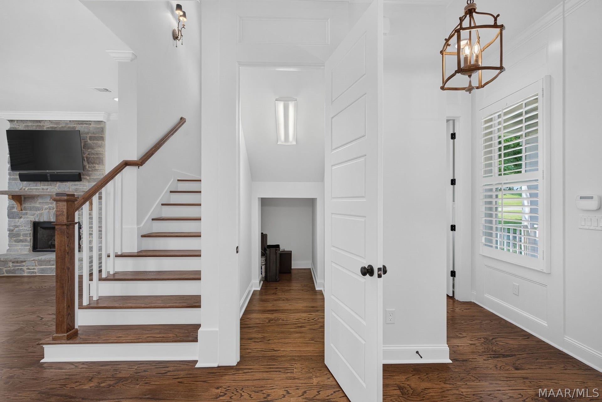 Storage under the stairs