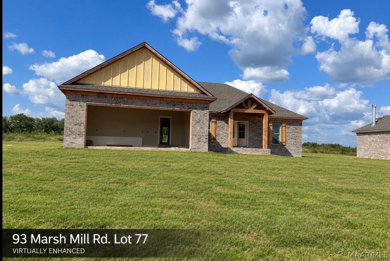 93 Marsh Mill Road, Wetumpka, AL 36092 93 Marsh Mill Road, Wetumpka, AL 36092