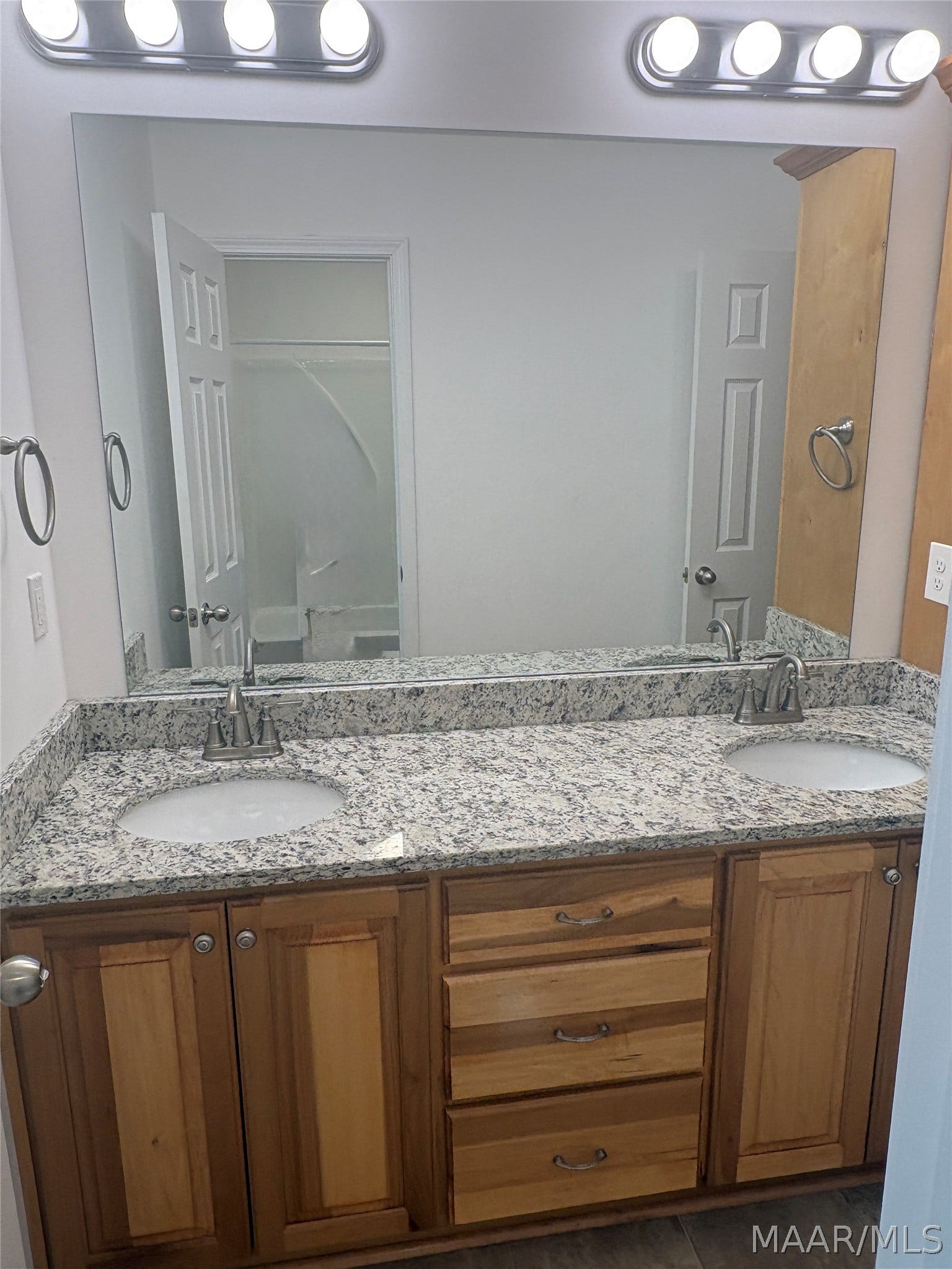 Master bath - double sinks