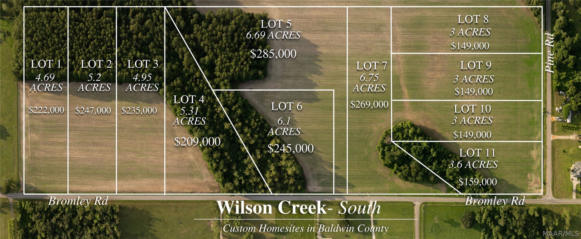 000 Pine Road, Stapleton, AL 36578 000 Pine Road, Stapleton, AL 36578