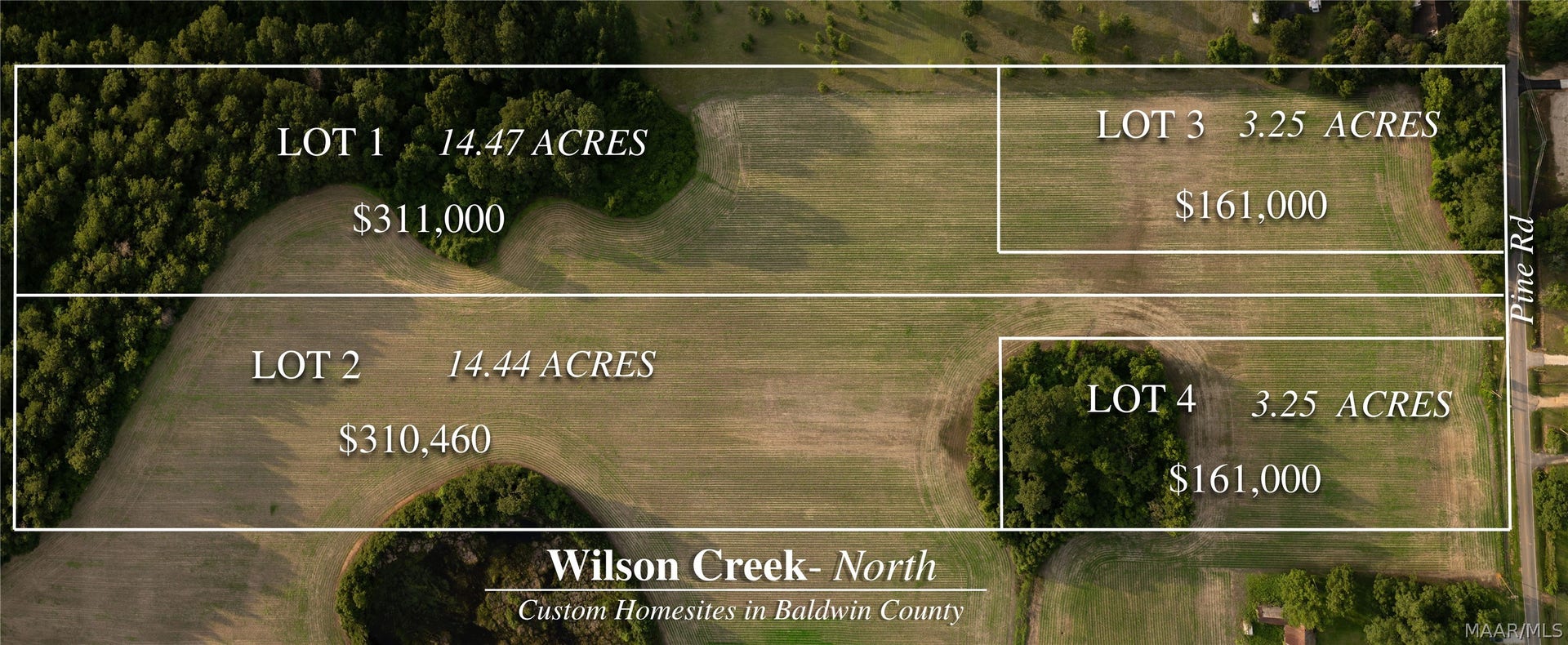 000 Pine Road, Stapleton, AL 36578 000 Pine Road, Stapleton, AL 36578