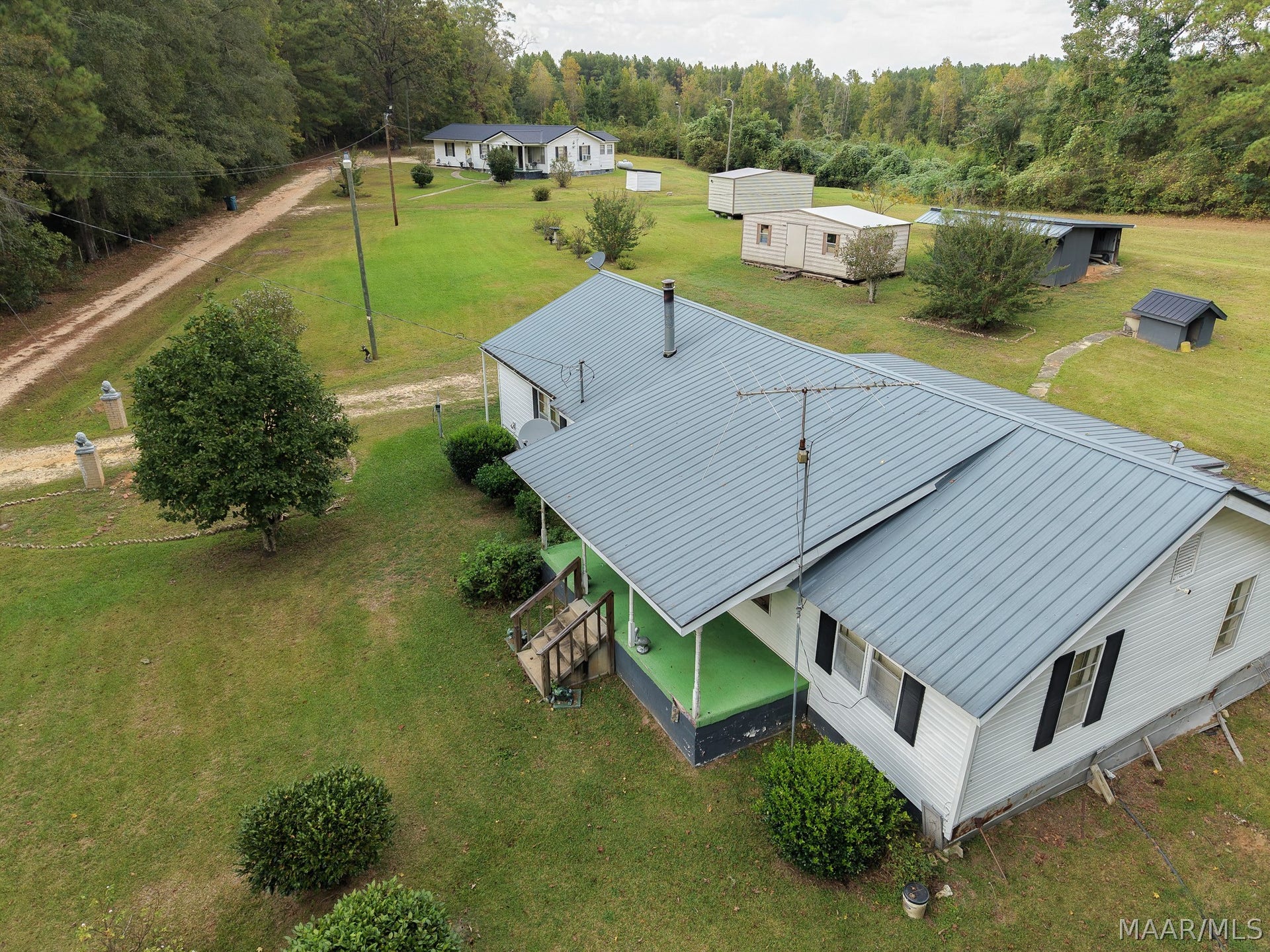 120 Gandy Lane, #2, Georgiana, AL 36033 Aerial View