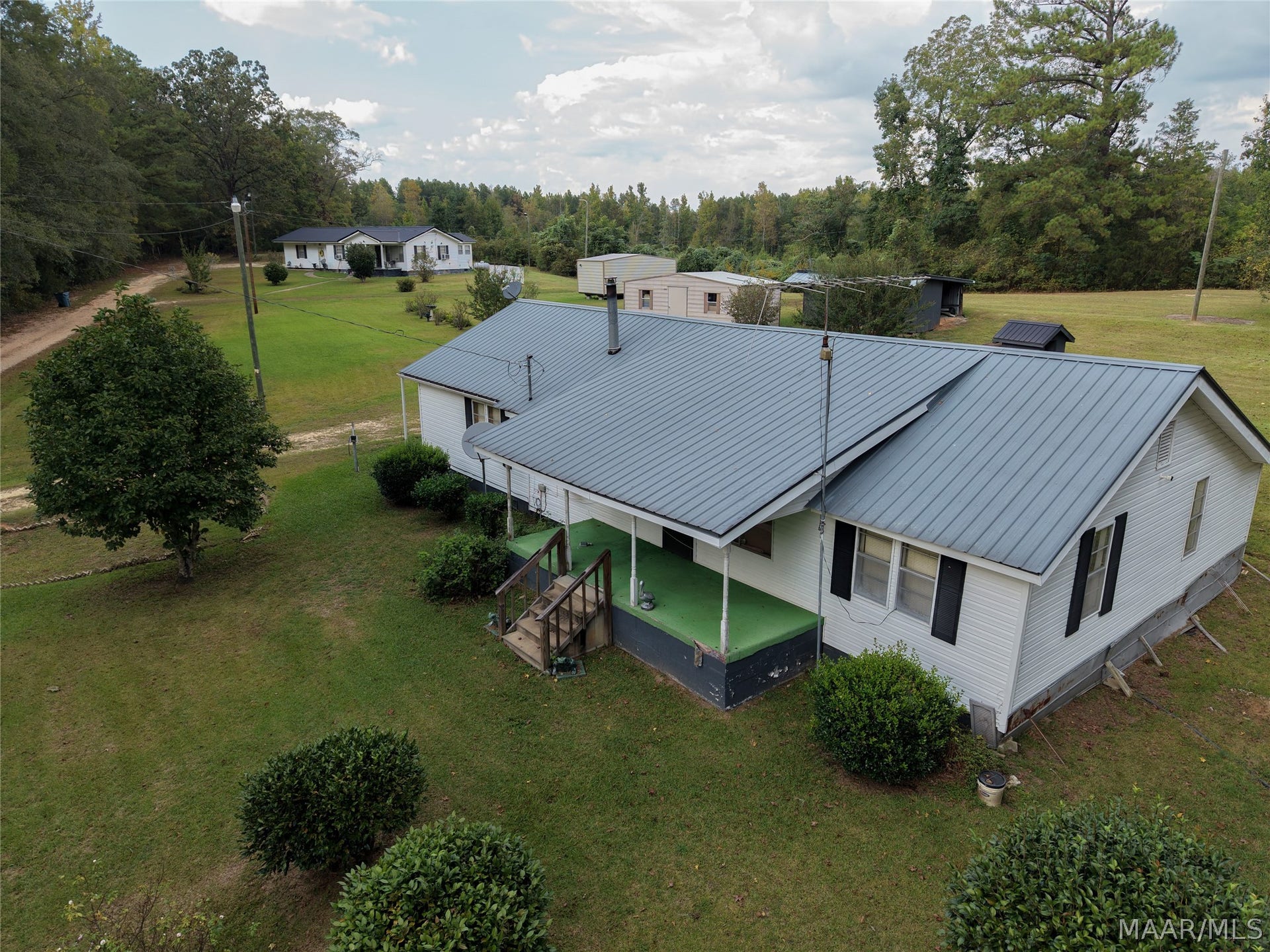 120 Gandy Lane, #2, Georgiana, AL 36033 Aerial View