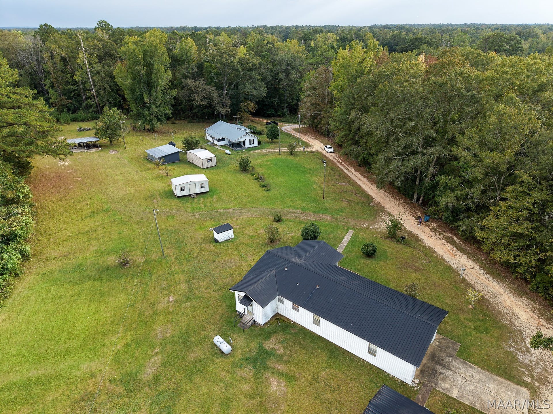 120 Gandy Lane, #2, Georgiana, AL 36033 Aerial View