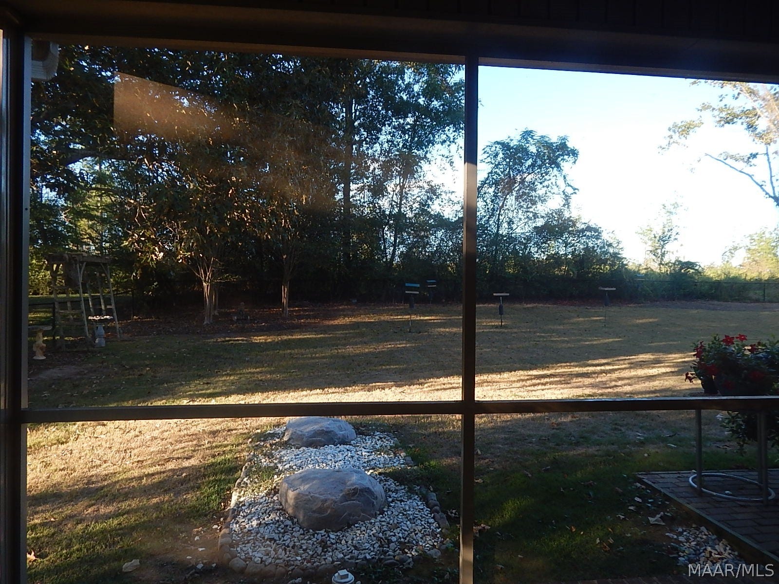 PEACEFUL VIEWS OUT MASTER PORCH