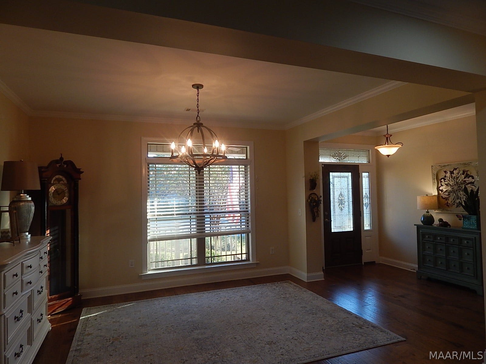 FORMAL DINING IS LARGE & HAS BEAUTIFUL WOOD FLOORS