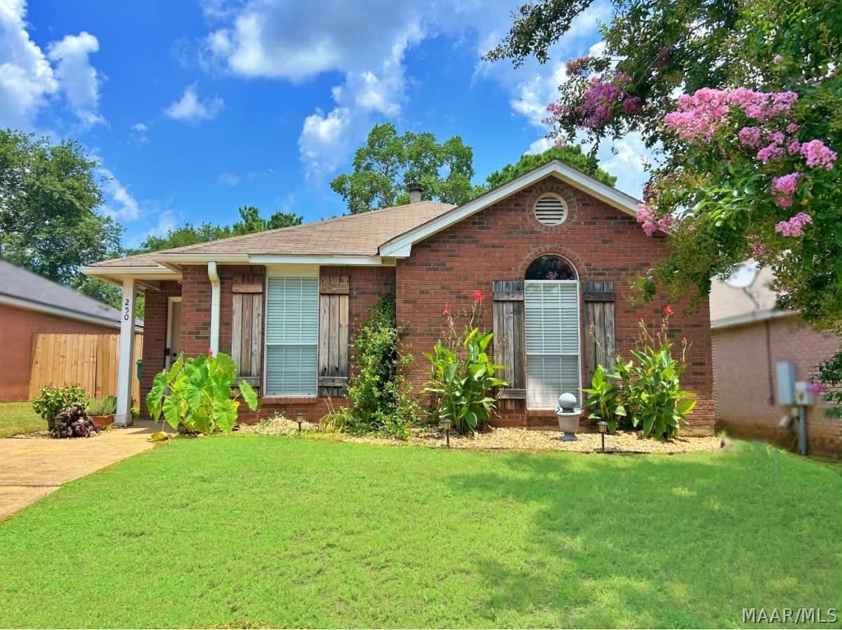 250 Mill Ridge Drive, Millbrook, AL 36054 Fantatic 3 bedroom 2 bath with screened in porch!