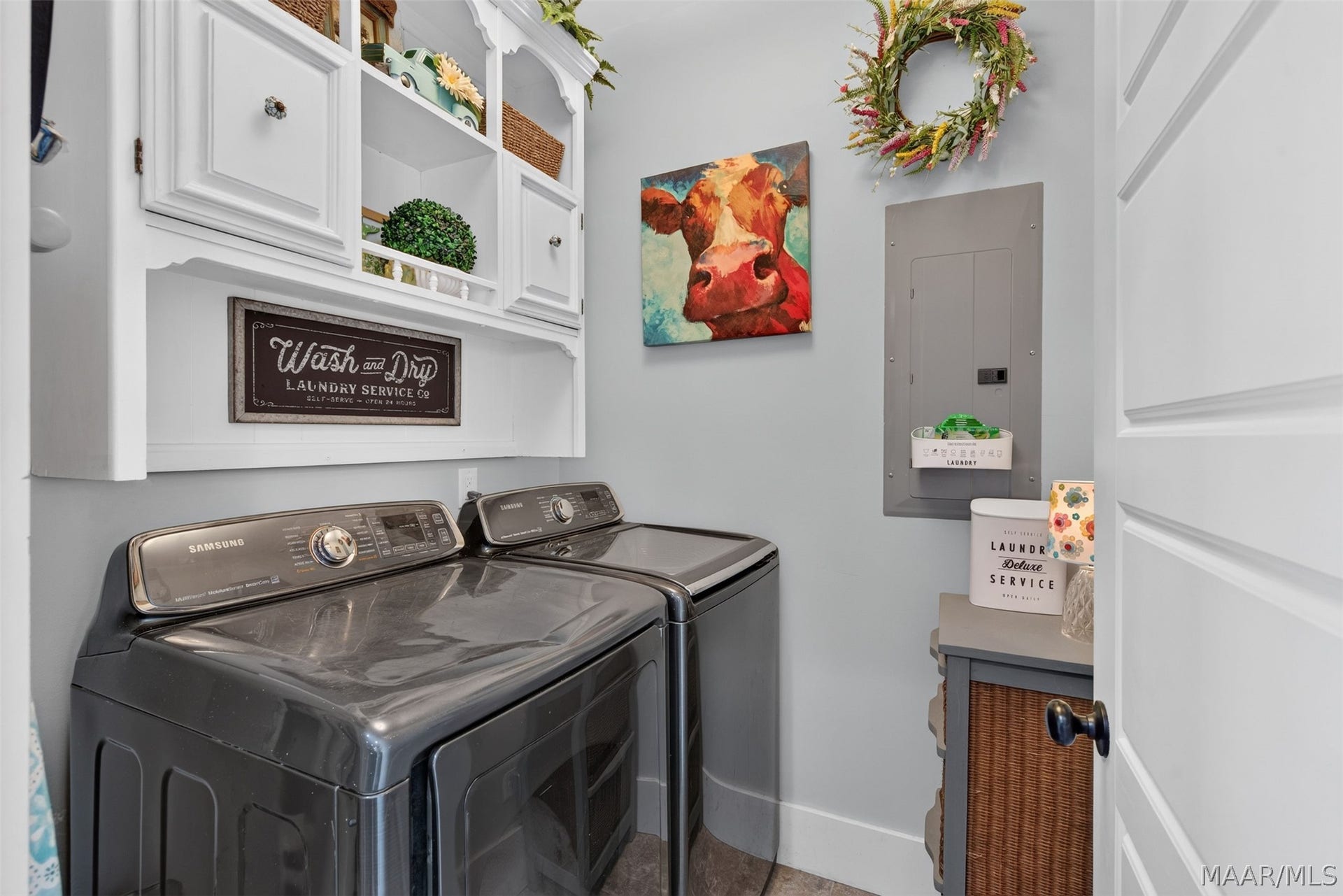 Downstairs laundry
