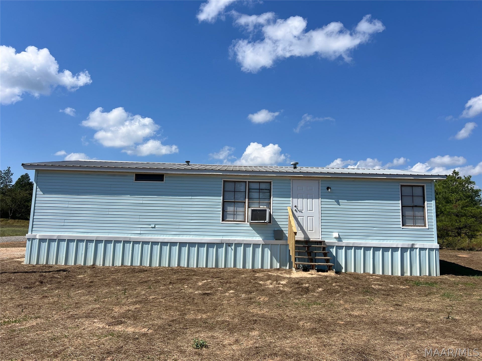 Back view of property