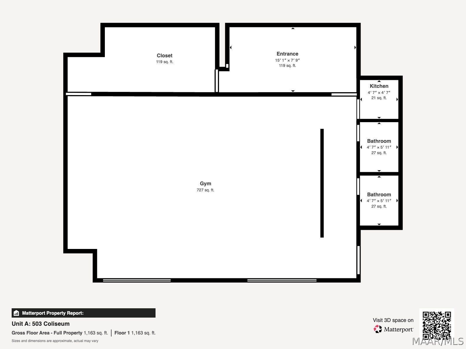 Suite A Floor plan