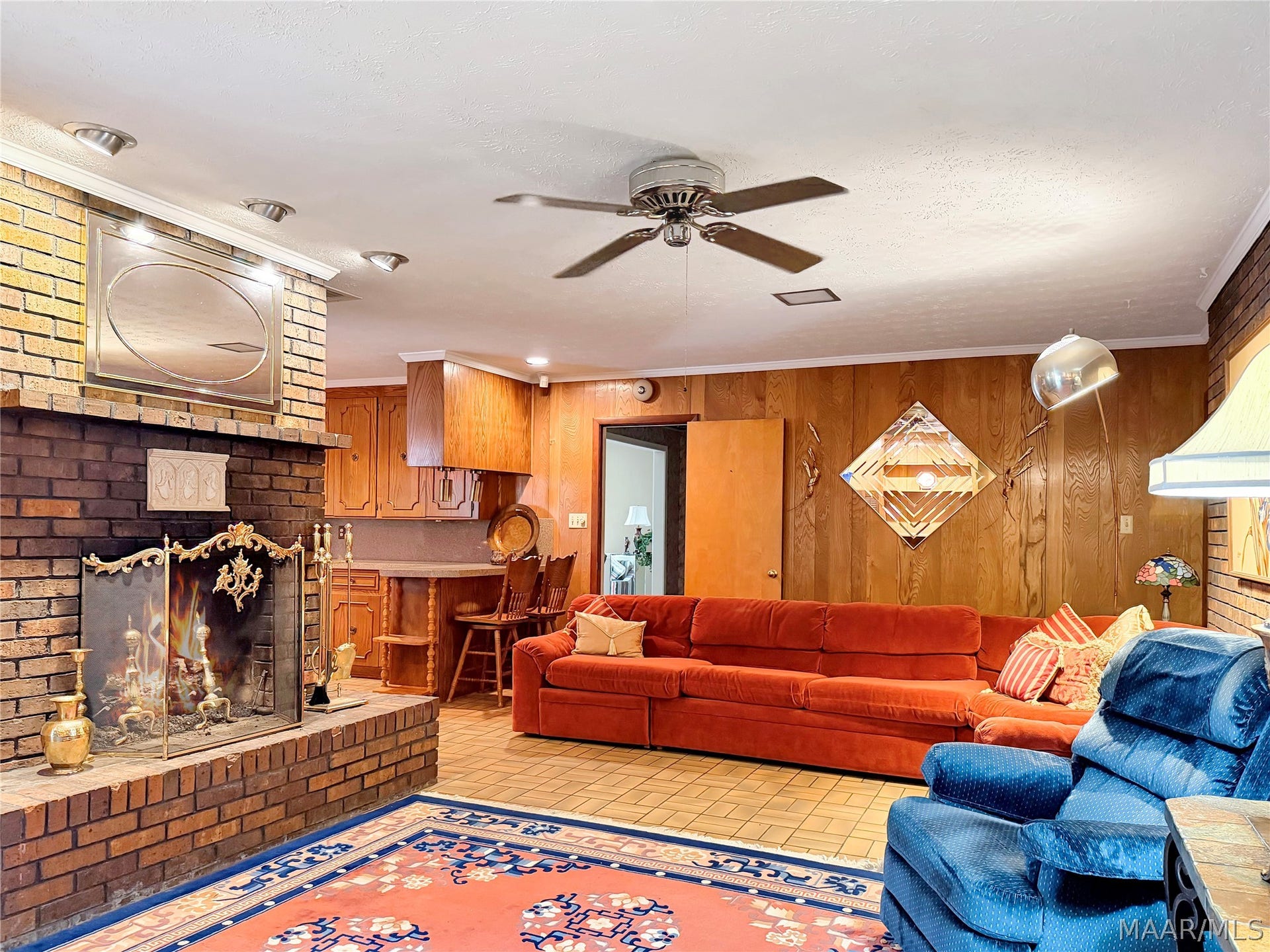 601 Camellia Drive, Tallassee, AL 36078 Traditional features with wood paneling
