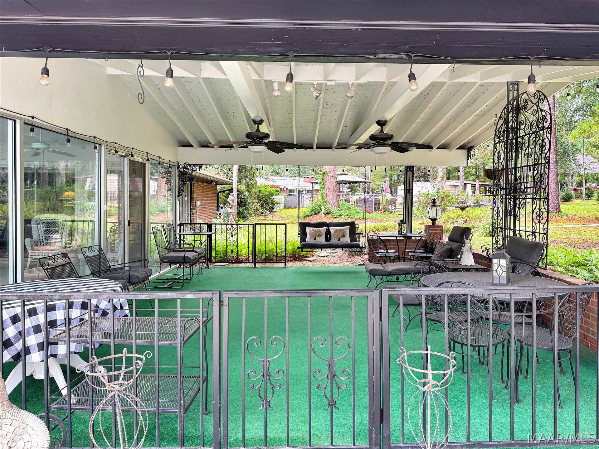 601 Camellia Drive, Tallassee, AL 36078 Nice outside sitting area.