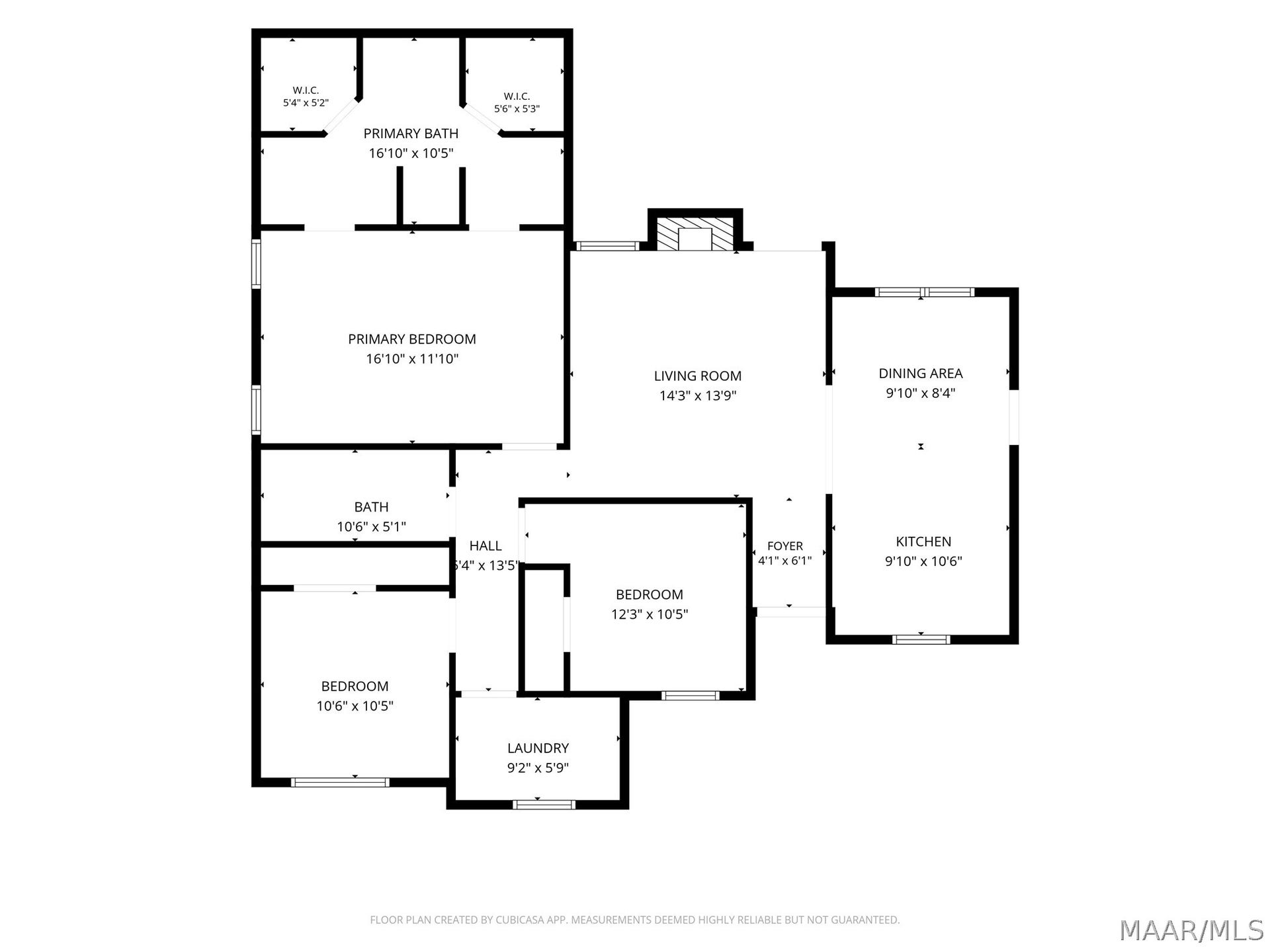 52 Hidden Valley Road, Deatsville, AL 36022 Dimensions are approximate