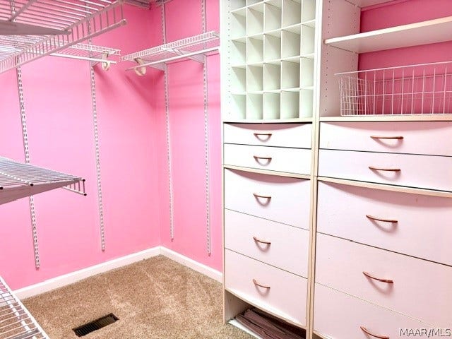 HUGE DOUBLE CLOSET IN MASTER