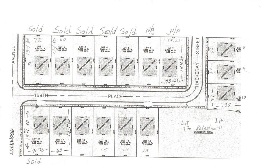 Property photo for 16352 169 Lot #6 Place, Oak Forest, IL